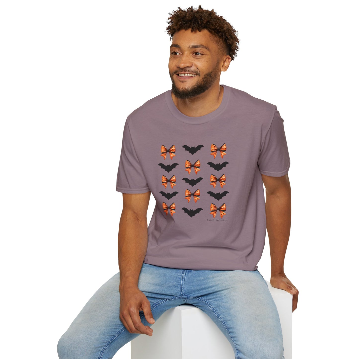 Batty Bowtique Unisex Softstyle Crewneck T-Shirt