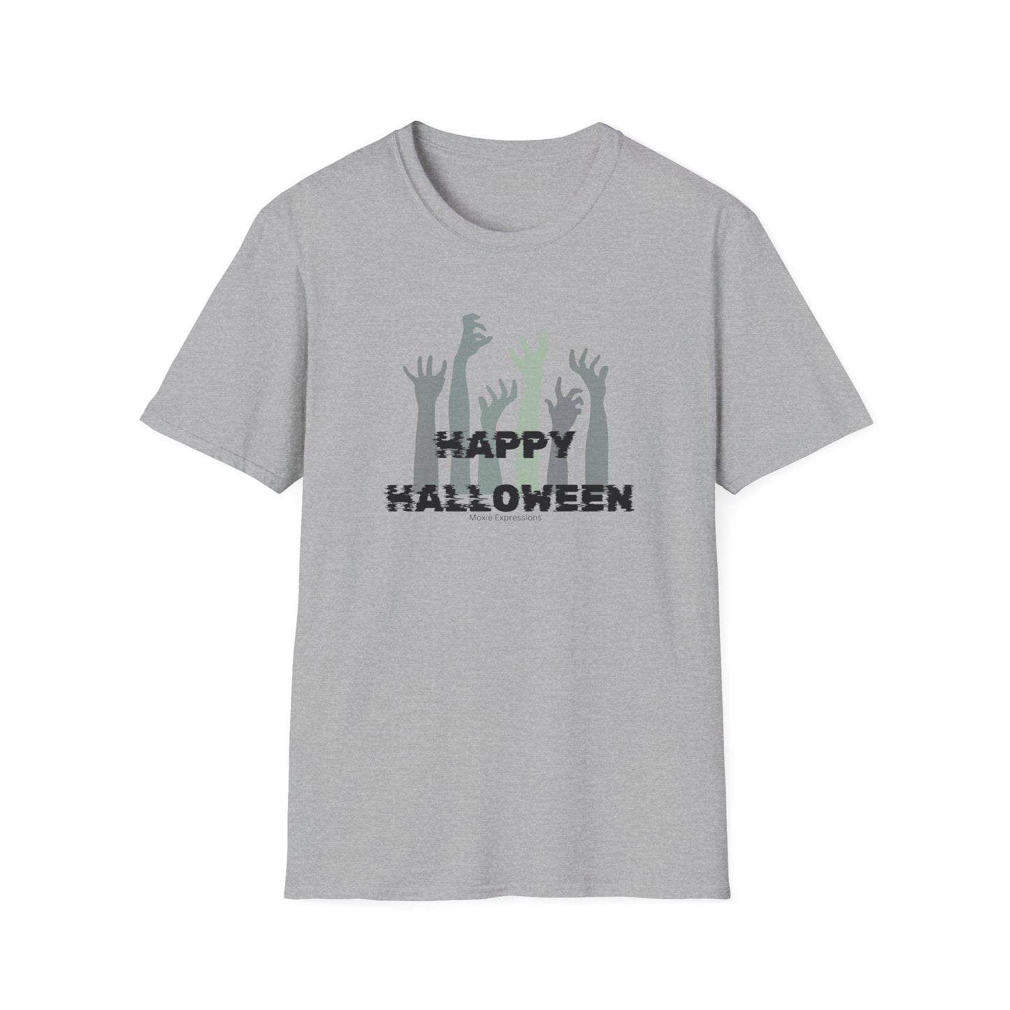 Zombie Frenzy Unisex Softstyle Crewneck T-Shirt