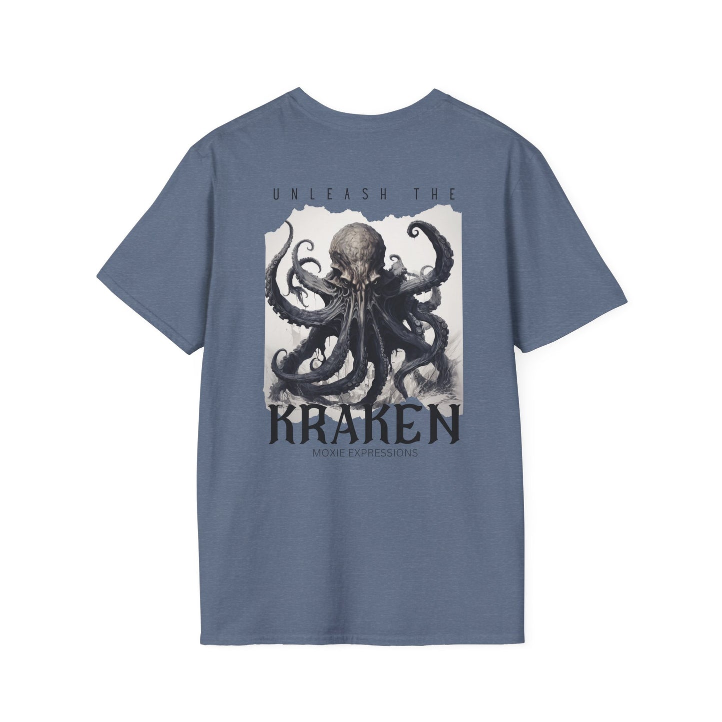 Unleash the Kraken Unisex Softstyle Crewneck T-Shirt