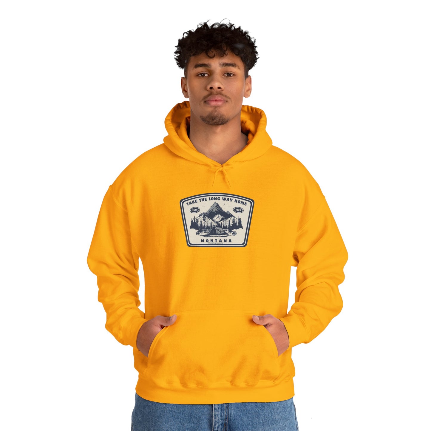 Montana Wanderer Unisex Crewneck Sweatshirt