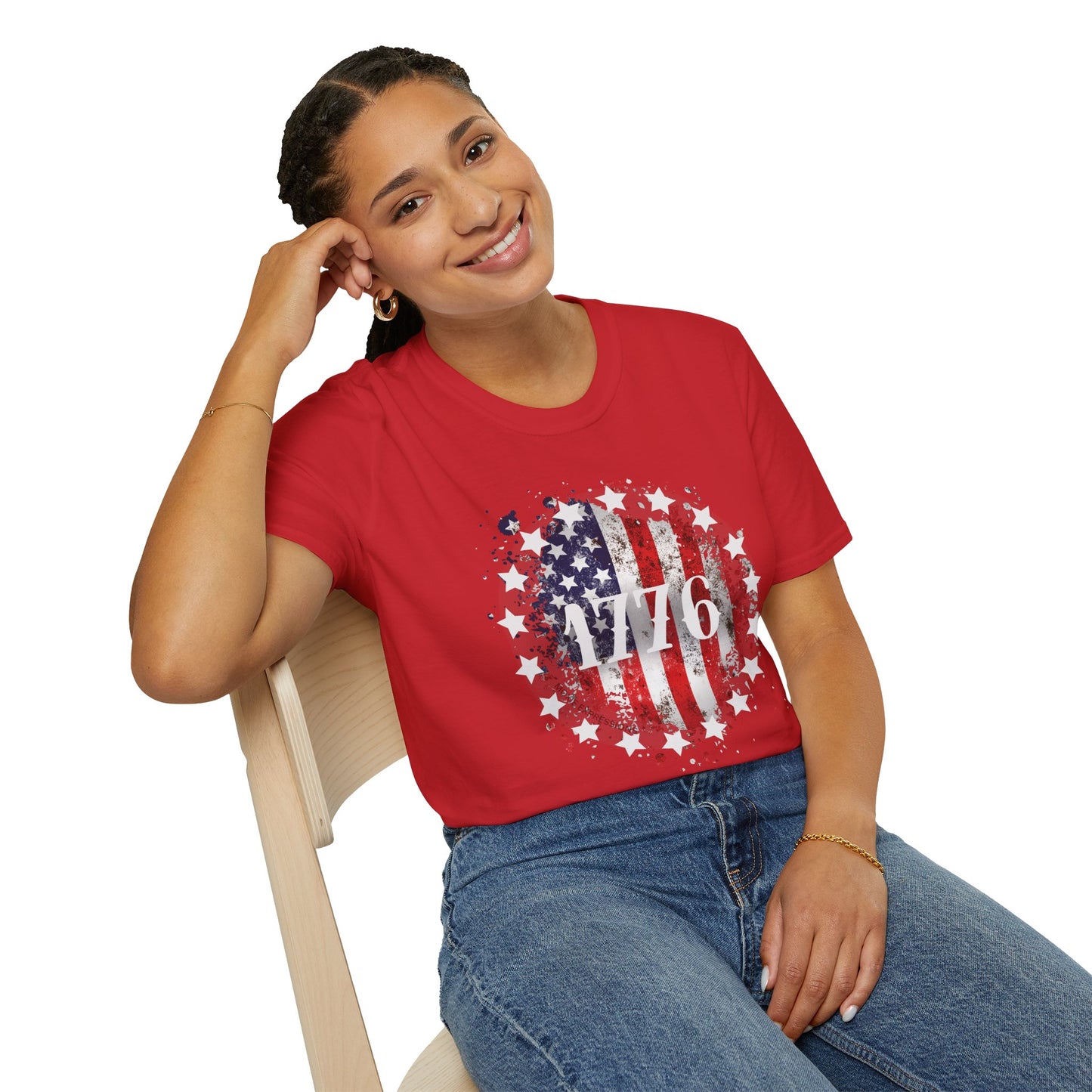 1776 Unisex Softstyle Crewneck T-Shirt