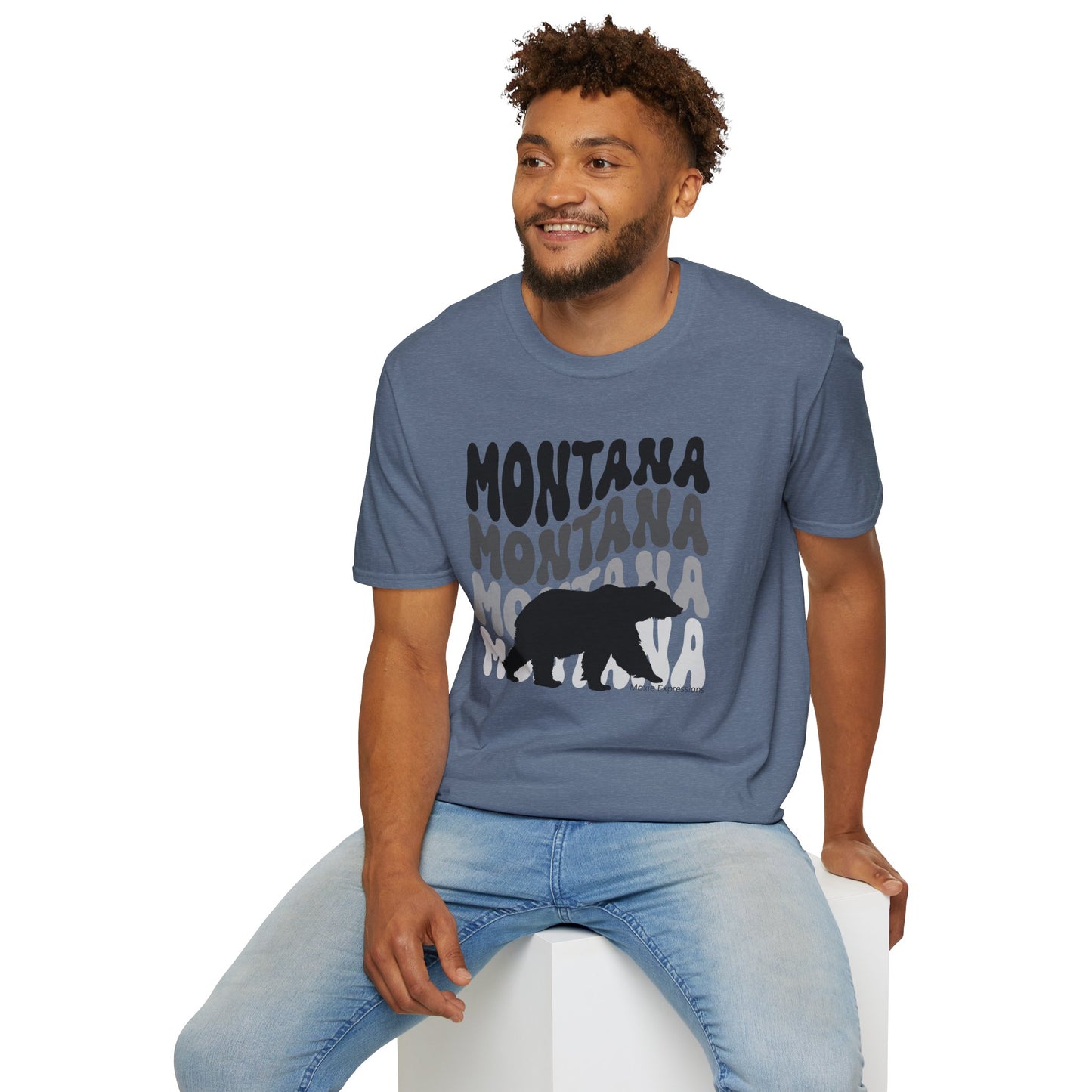 Wild Montana Unisex Softstyle Crewneck T-Shirt