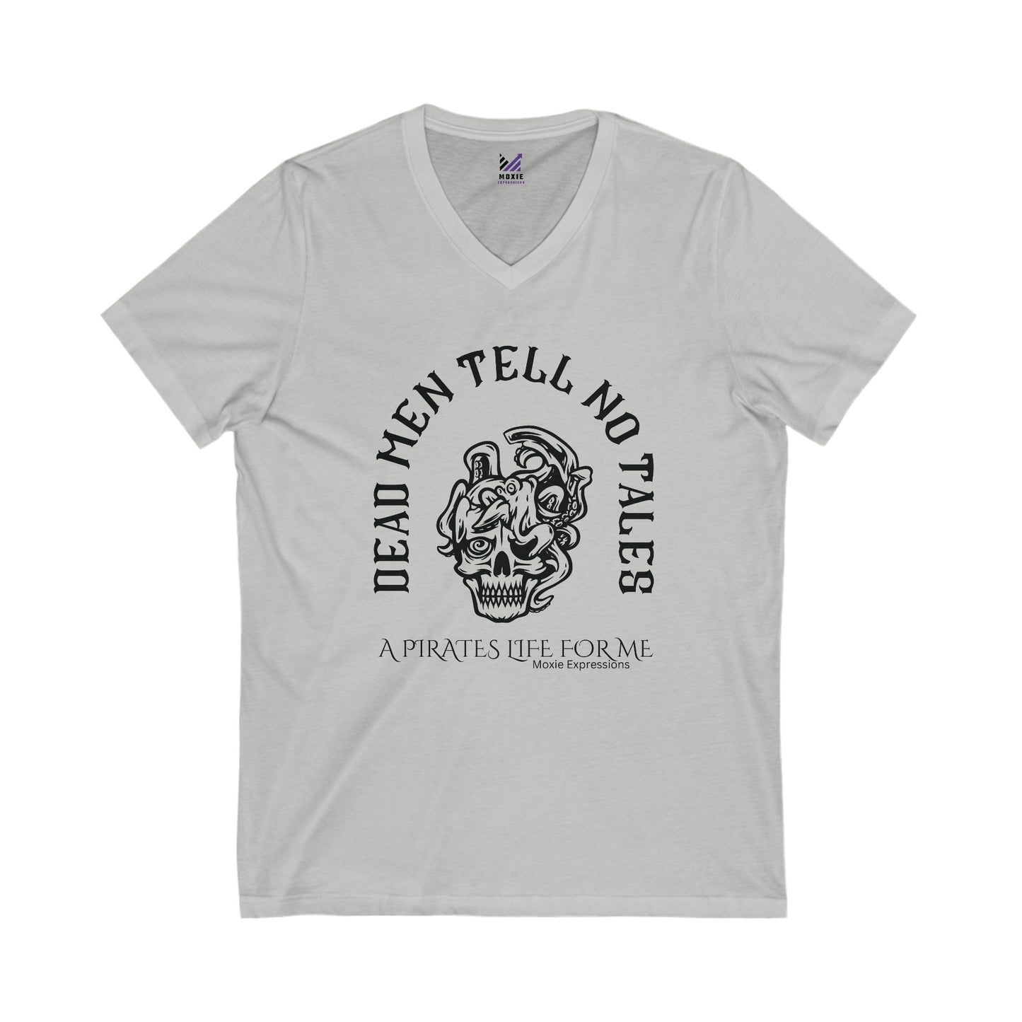 Silent Legends Unisex Jersey Short Sleeve V-Neck Tee