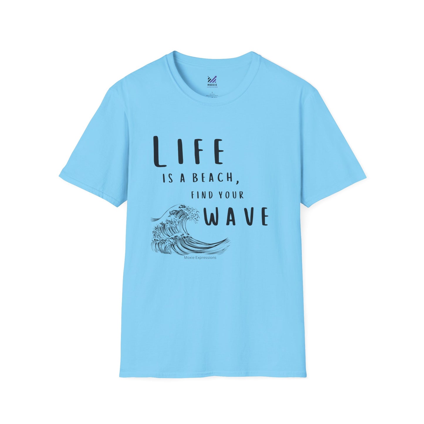 Catch the Wave Unisex Softstyle Crewneck T-Shirt