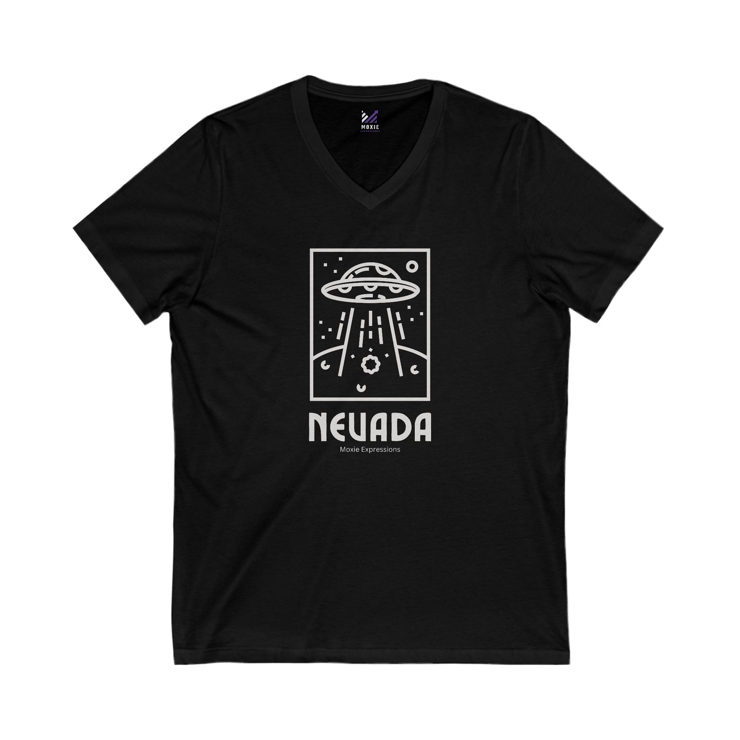 Nevada Alien Encounter Unisex Jersey Short Sleeve V-Neck Tee