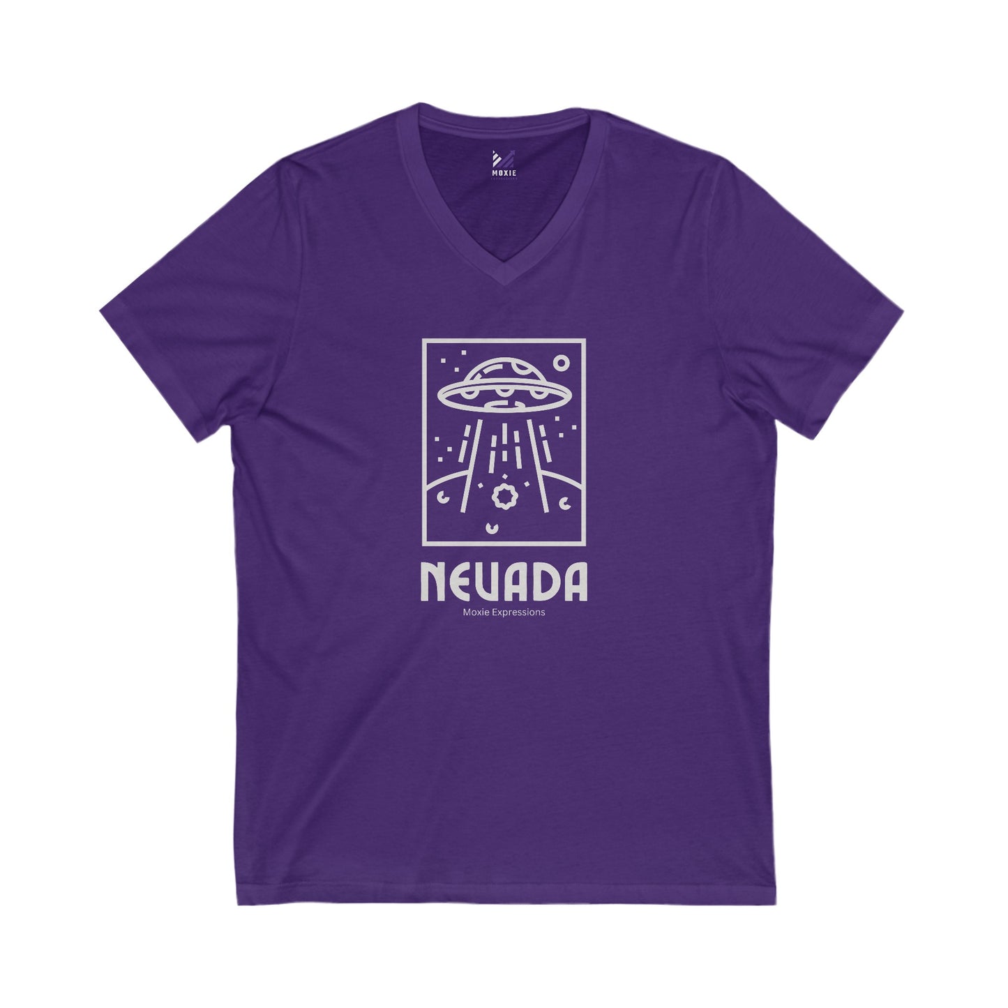 Nevada Alien Encounter Unisex Jersey Short Sleeve V-Neck Tee