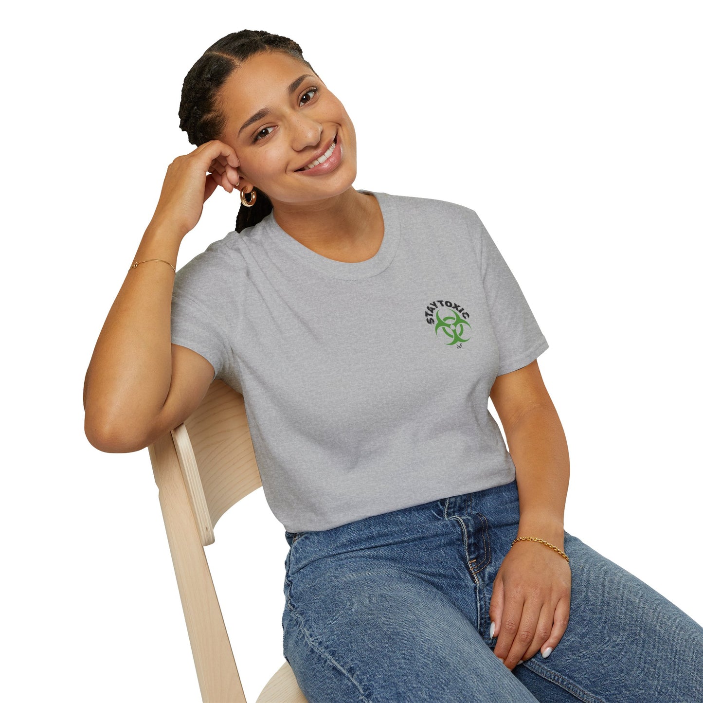 Stay Toxic Unisex Softstyle Crewneck T-Shirt