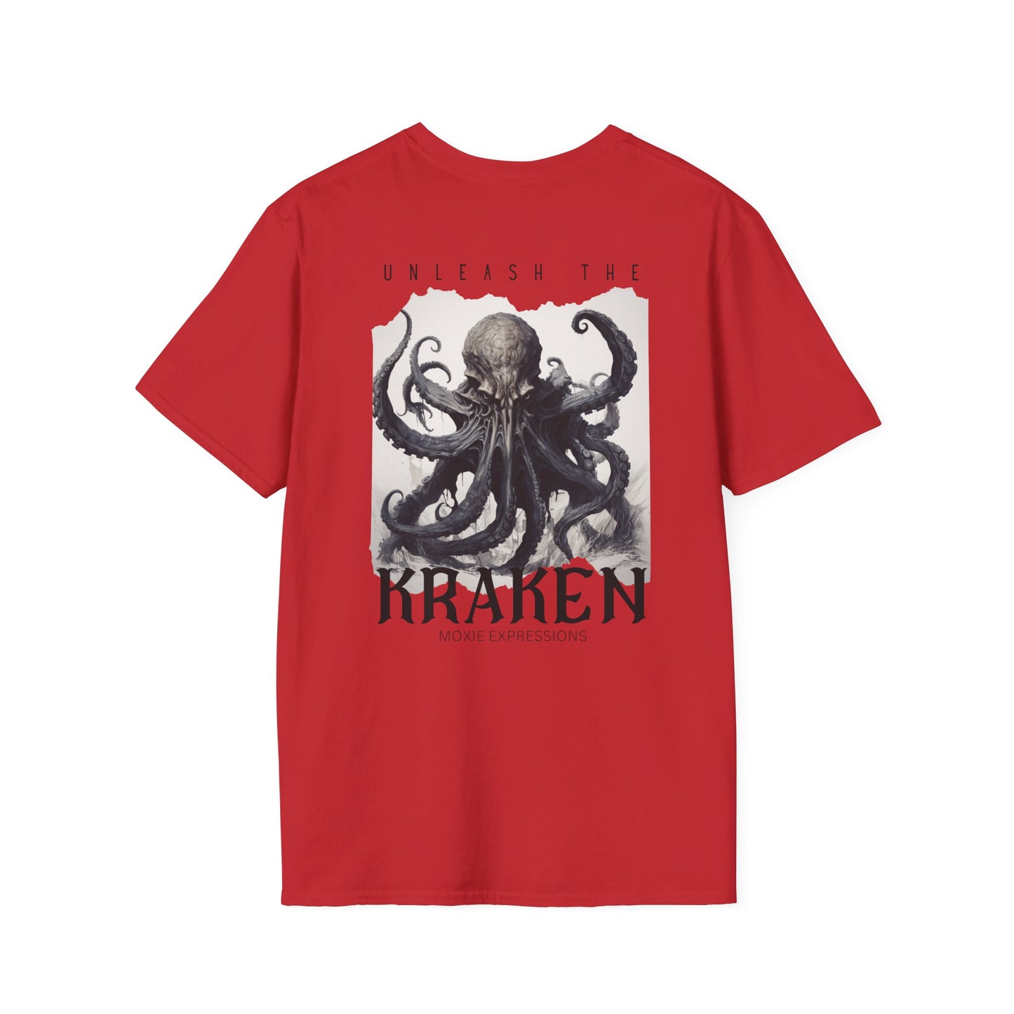 Unleash the Kraken Unisex Softstyle Crewneck T-Shirt