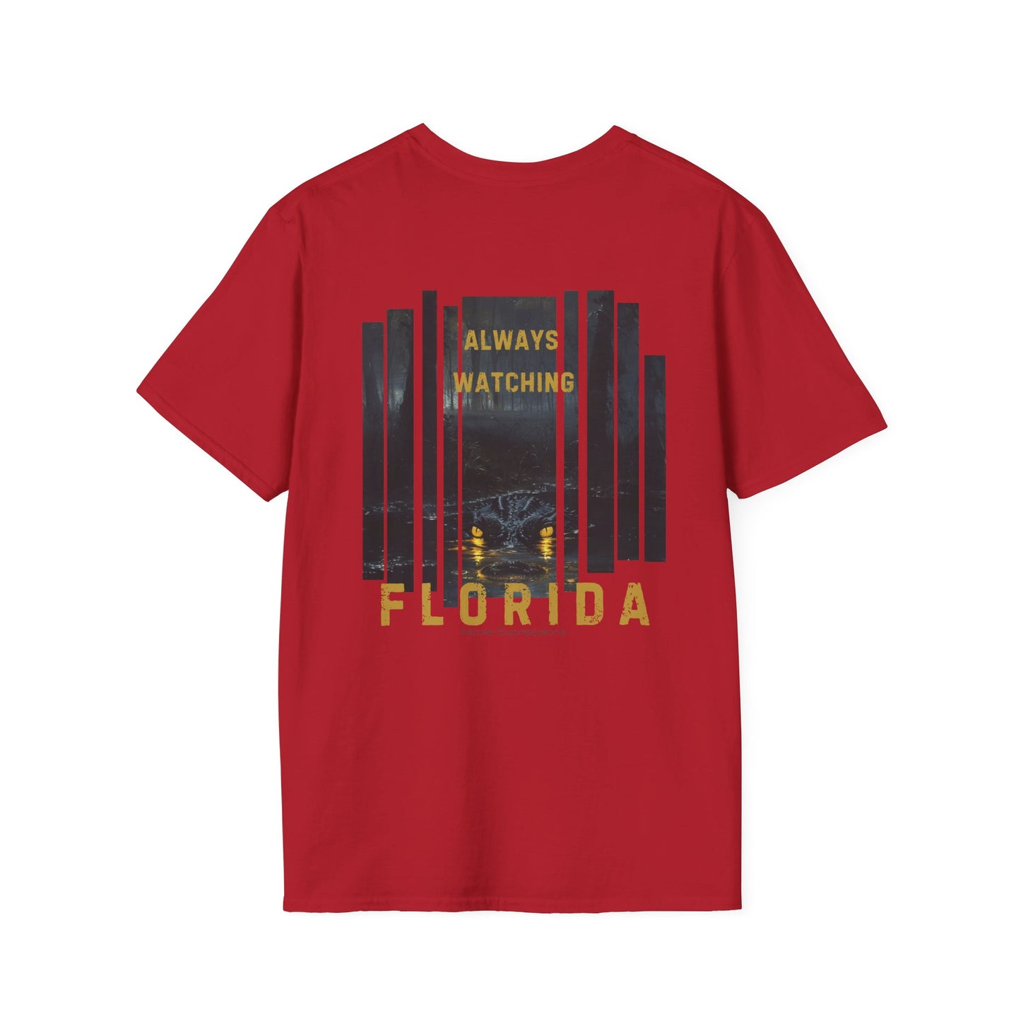 Florida Always Watching Unisex Softstyle Crewneck T-Shirt