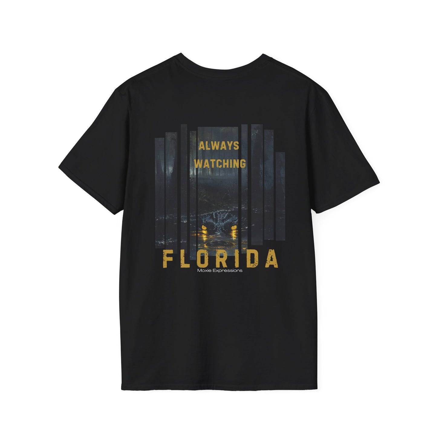 Florida Always Watching Unisex Softstyle Crewneck T-Shirt