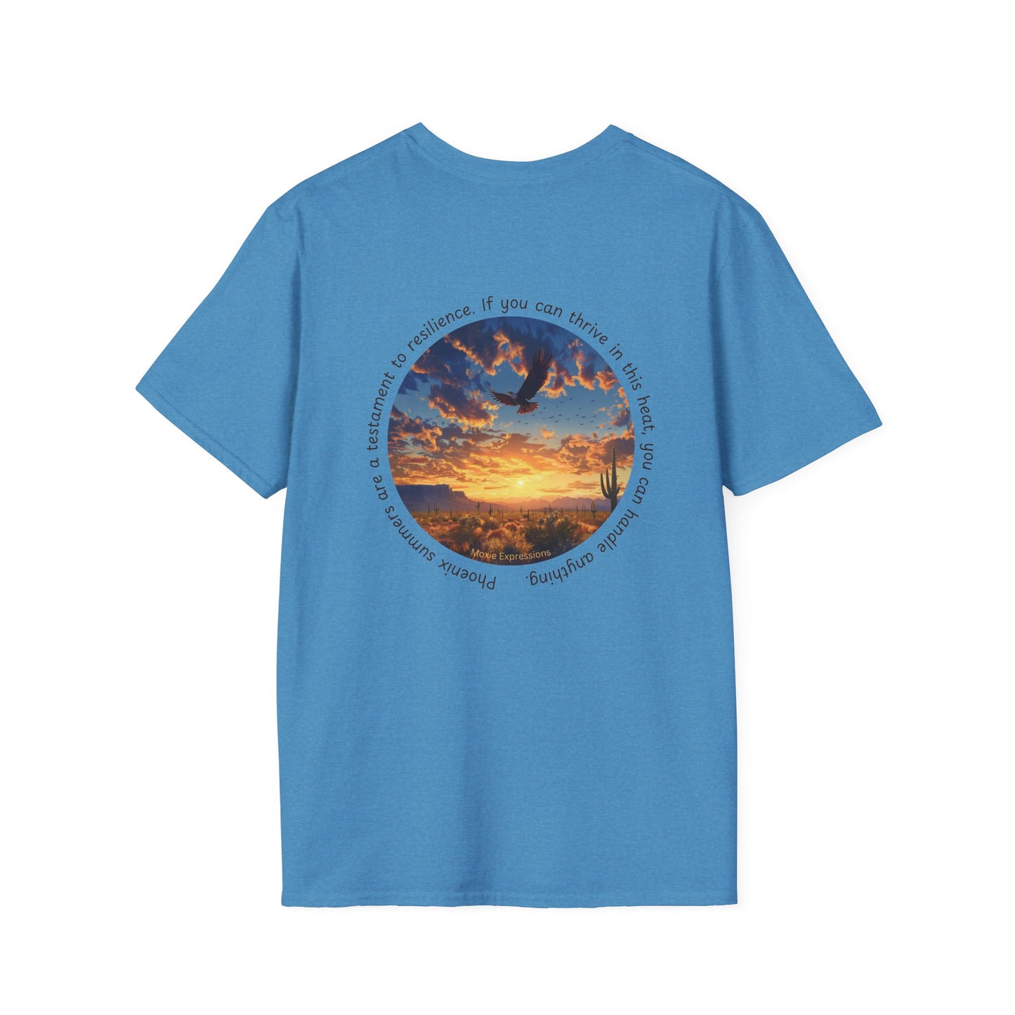 Desert Resilience Unisex Softstyle Crewneck T-Shirt