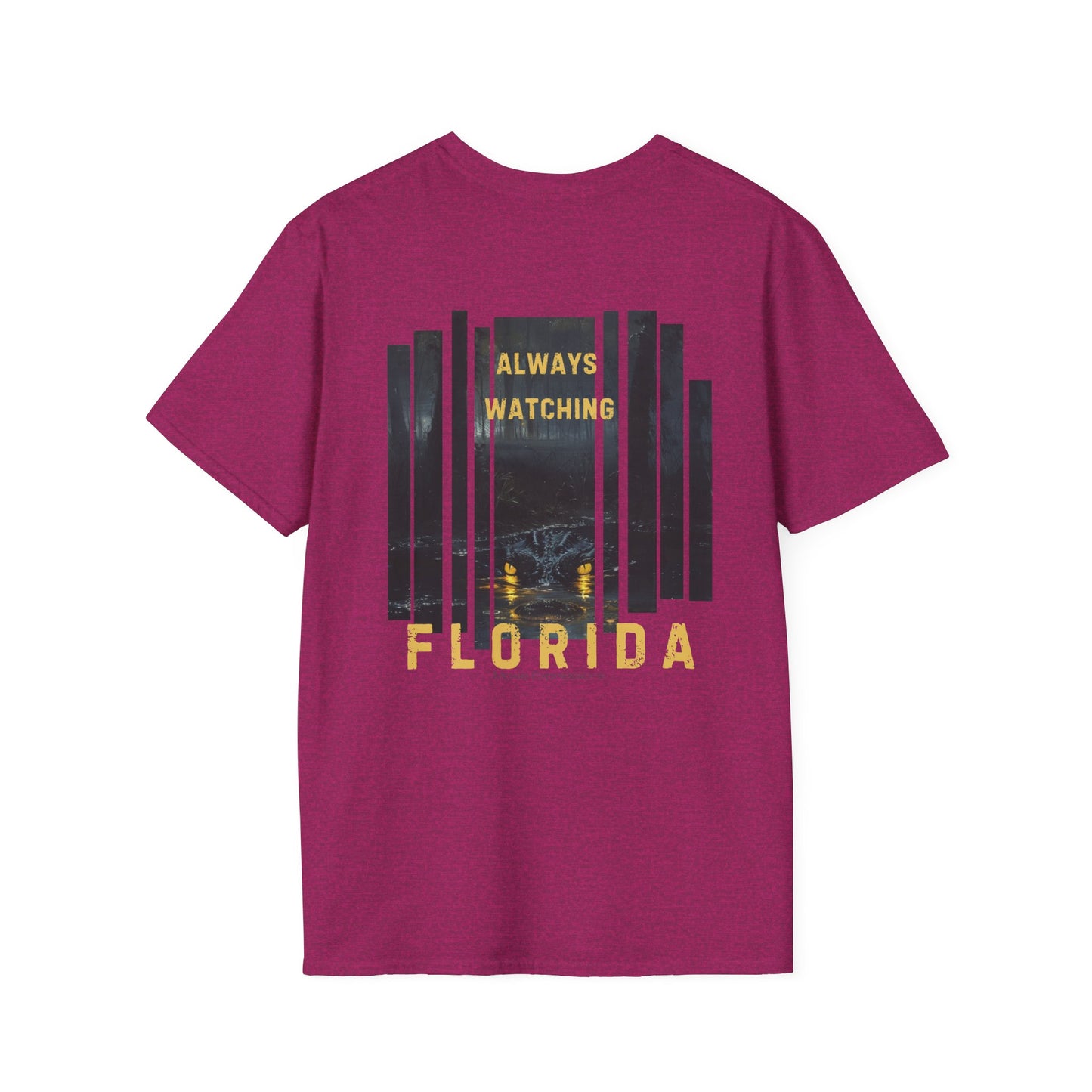 Florida Always Watching Unisex Softstyle Crewneck T-Shirt