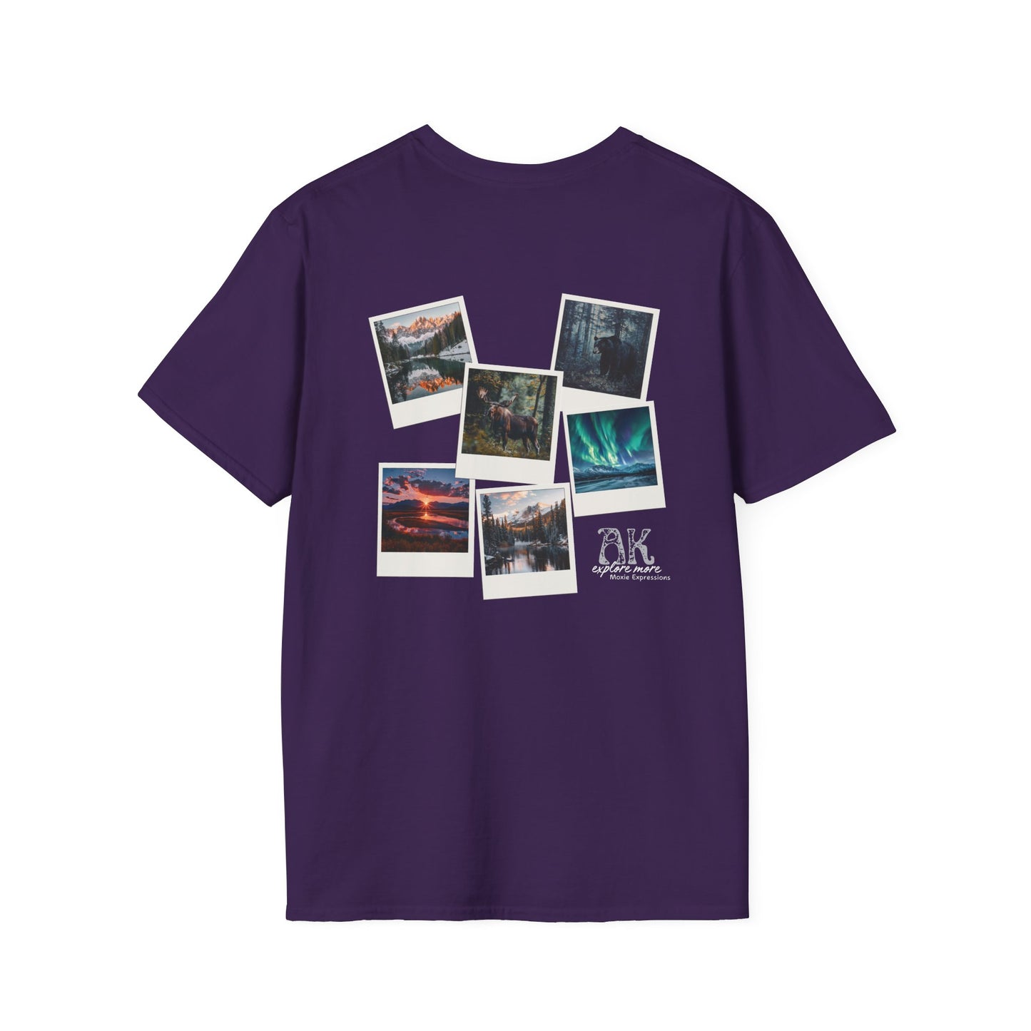Alaska Adventure Unisex Softstyle Crewneck T-Shirt