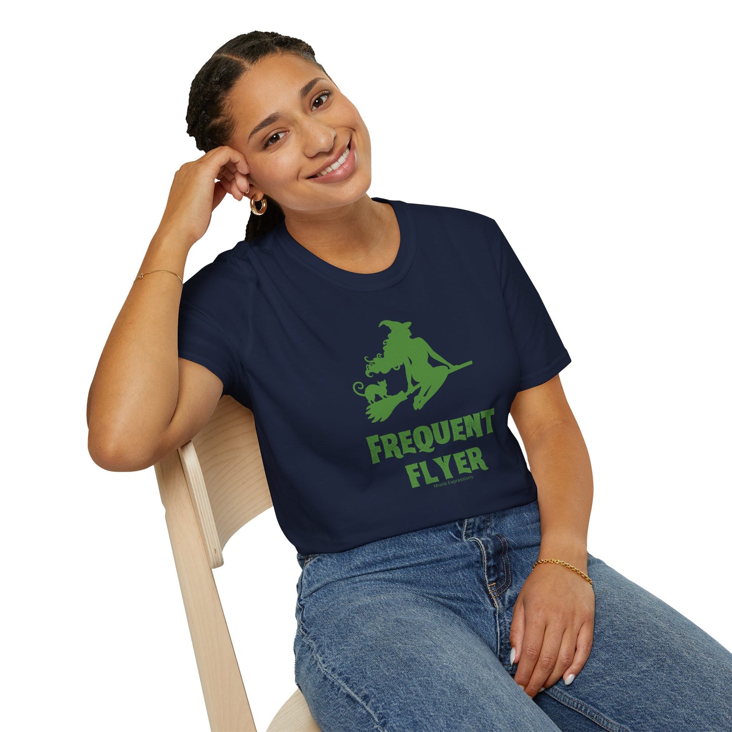 Witch Flight Unisex Softstyle Crewneck T-Shirt