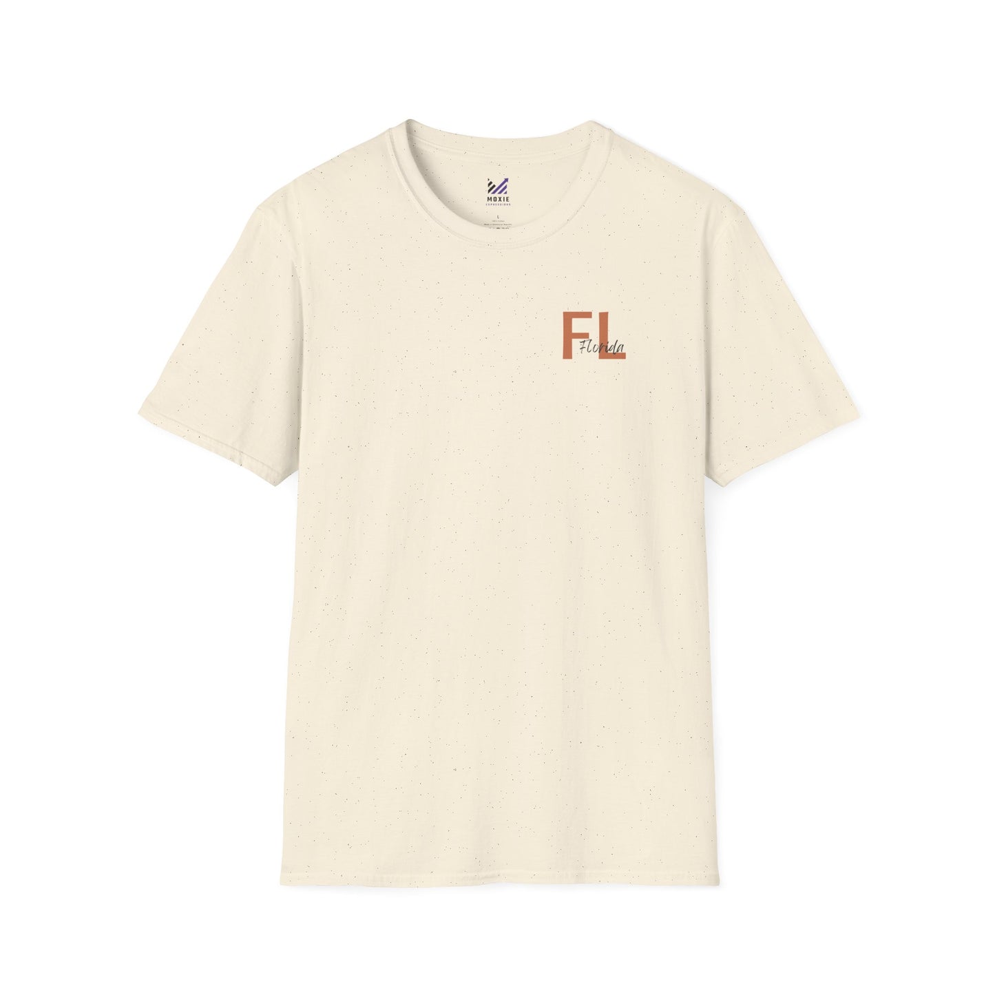 Florida Sunset Currents Unisex Softstyle Crewneck T-Shirt