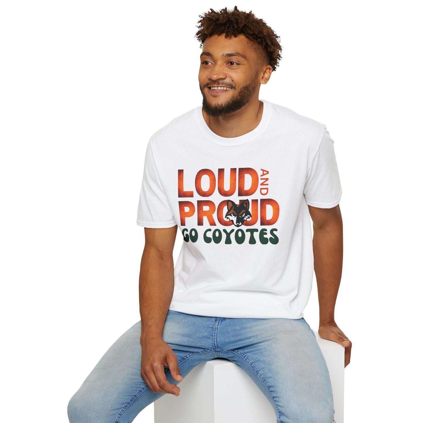 Campo Cheer - Loud & Proud Unisex Softstyle Crewneck T-Shirt
