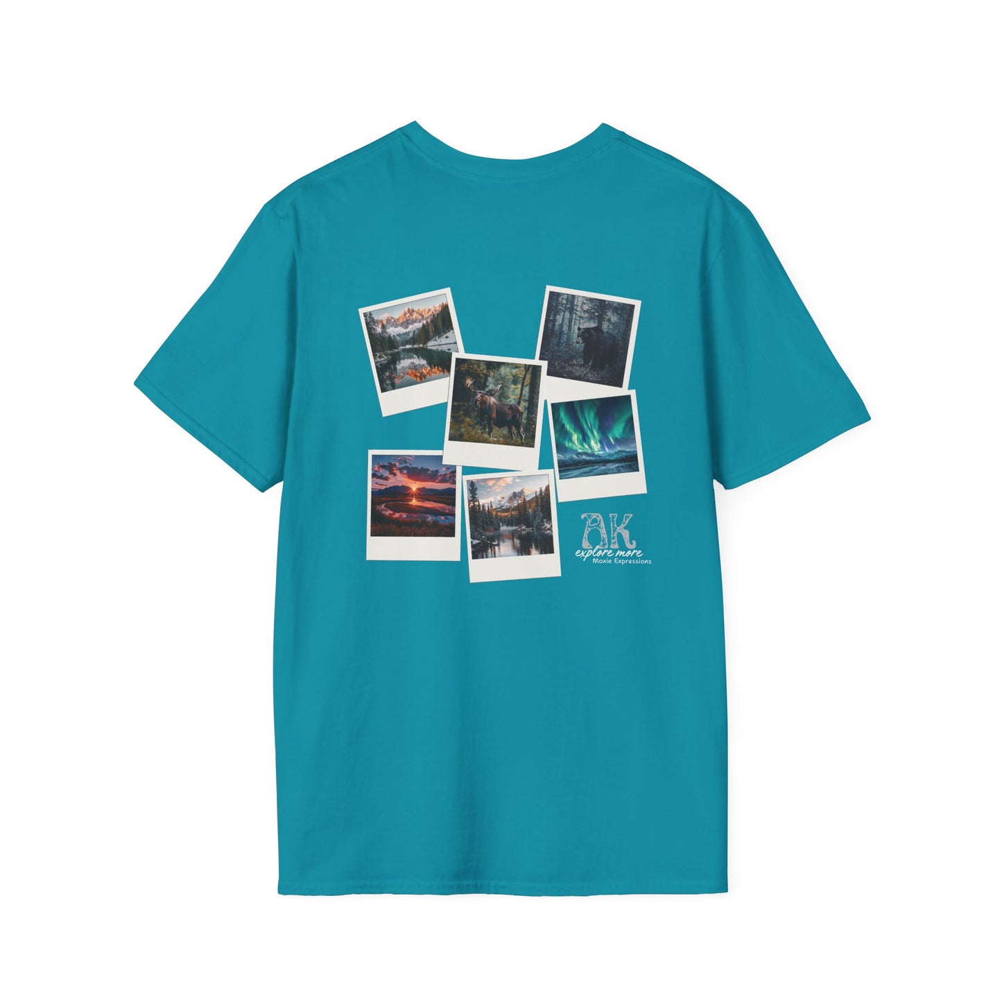 Alaska Adventure Unisex Softstyle Crewneck T-Shirt