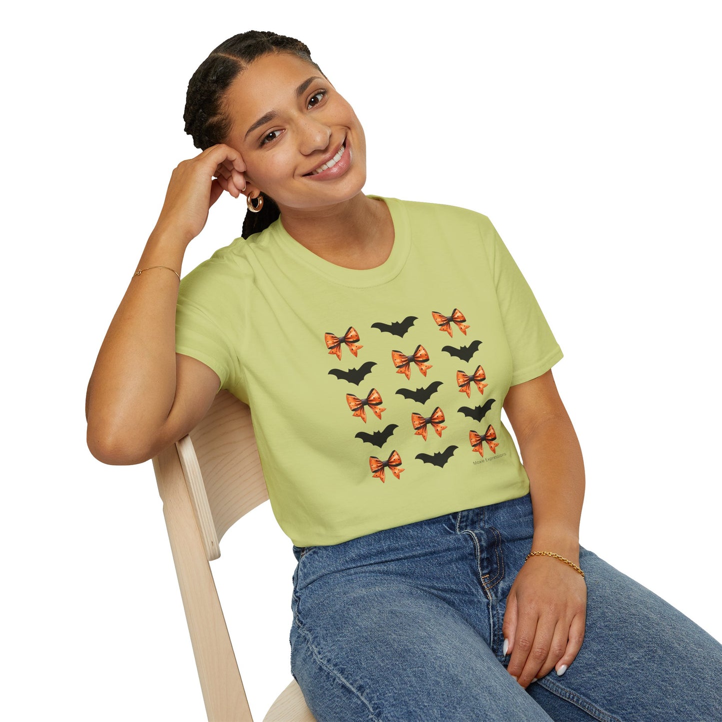 Batty Bowtique Unisex Softstyle Crewneck T-Shirt