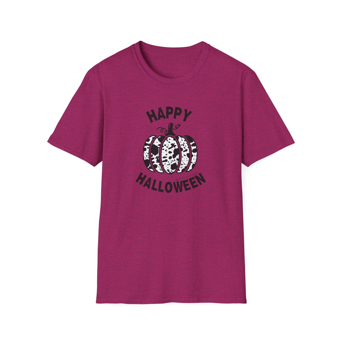 Cow Pumpkin Patch Unisex Softstyle Crewneck T-Shirt
