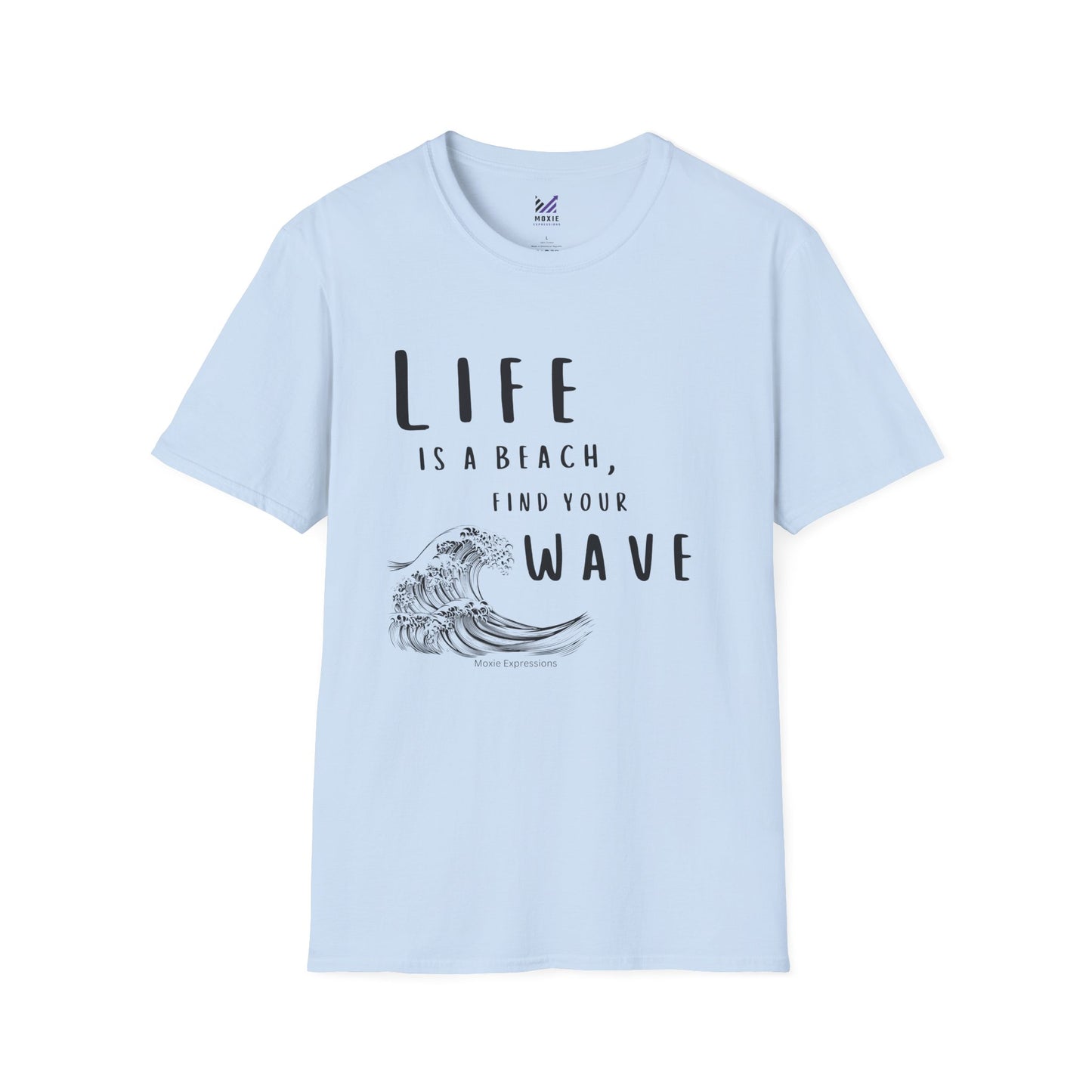 Catch the Wave Unisex Softstyle Crewneck T-Shirt