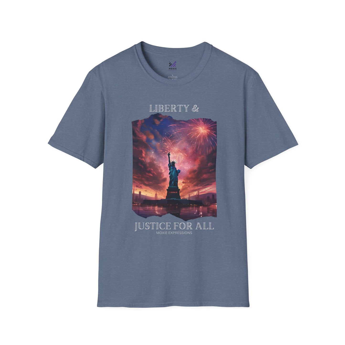 Liberty’s Radiance Unisex Softstyle Crewneck T-Shirt