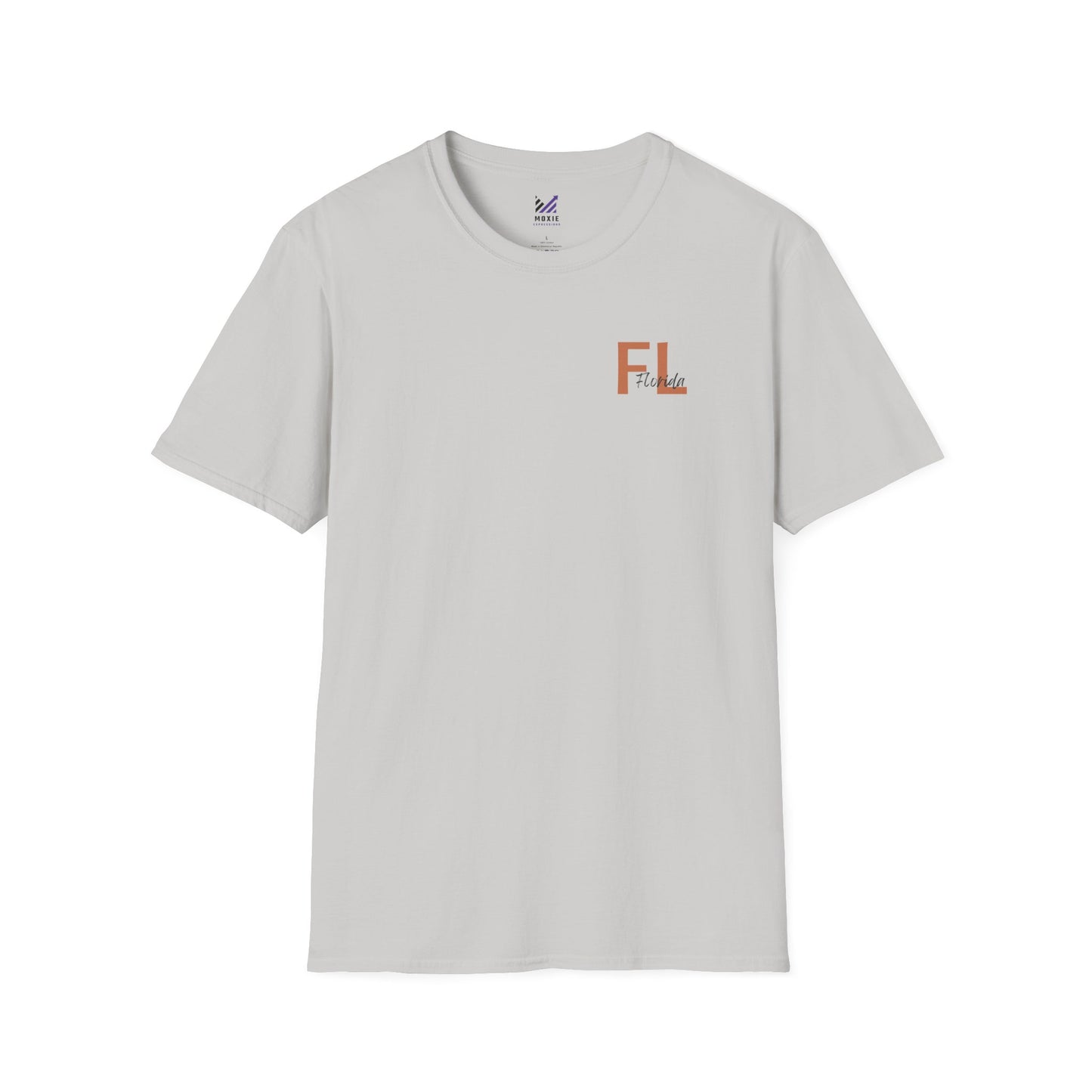 Florida Sunset Currents Unisex Softstyle Crewneck T-Shirt