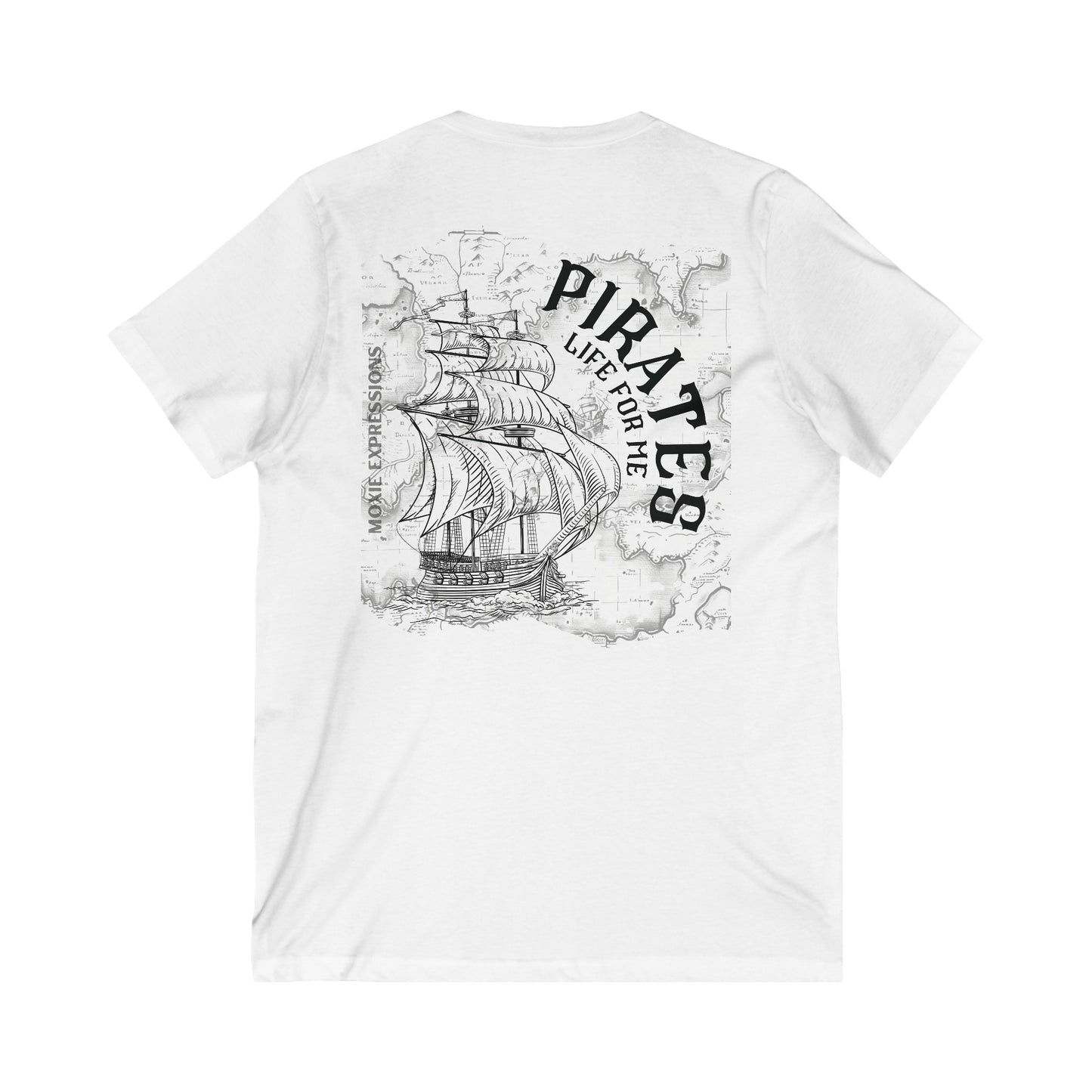 Blackbeard Legacy Unisex Jersey Short Sleeve V-Neck Tee