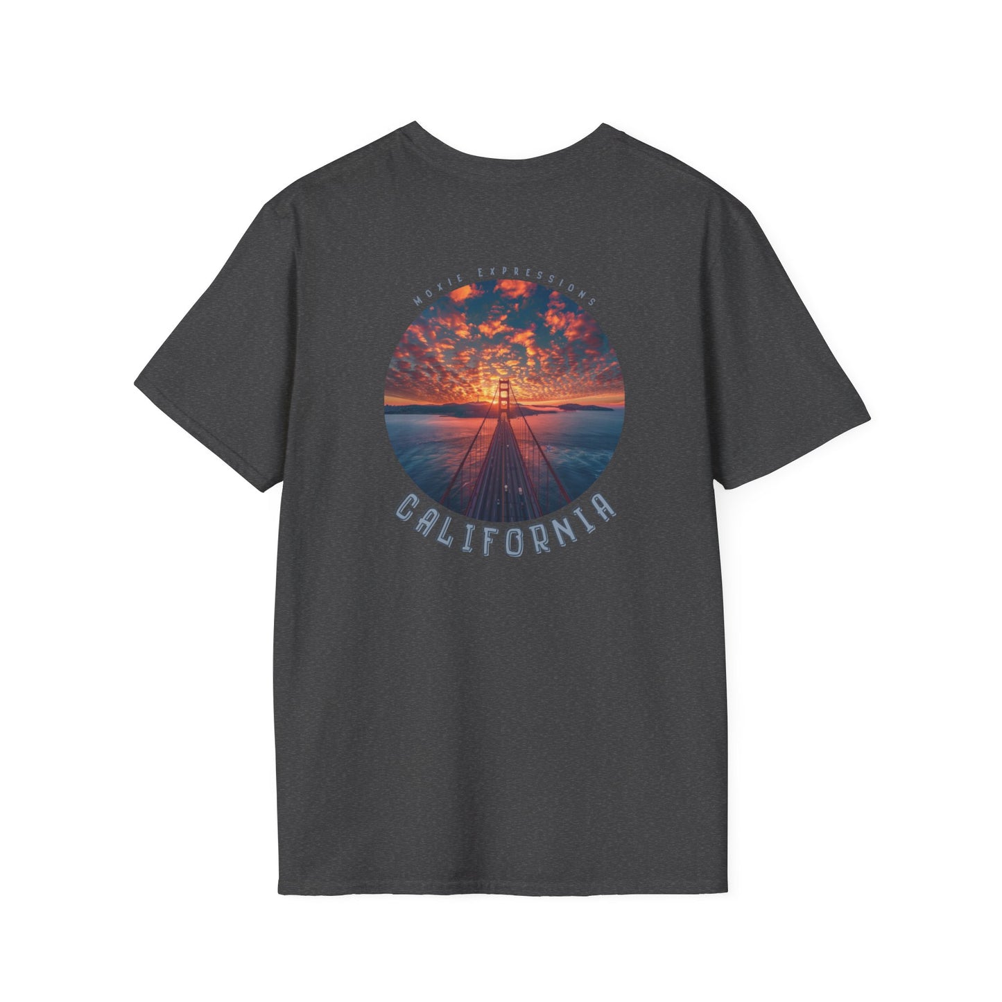 California Horizon Unisex Softstyle Crewneck T-Shirt