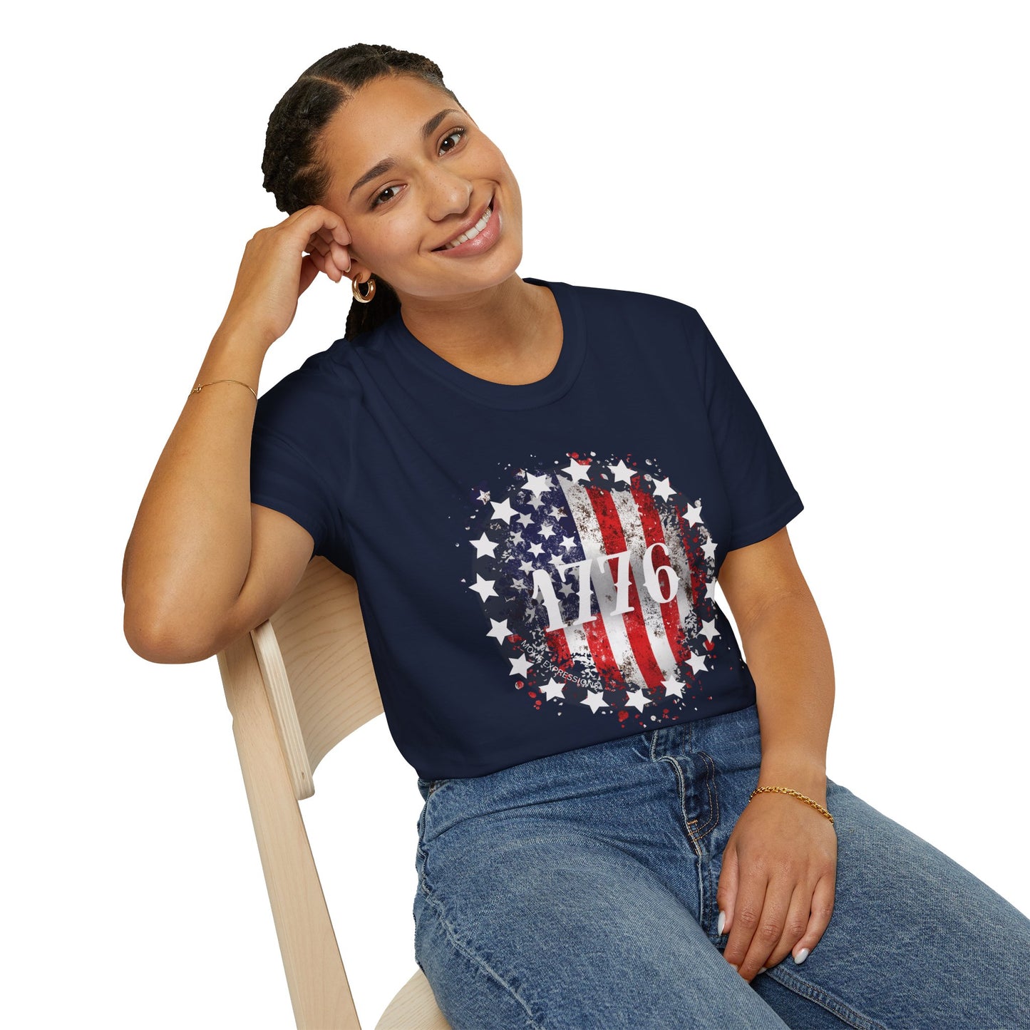 1776 Unisex Softstyle Crewneck T-Shirt