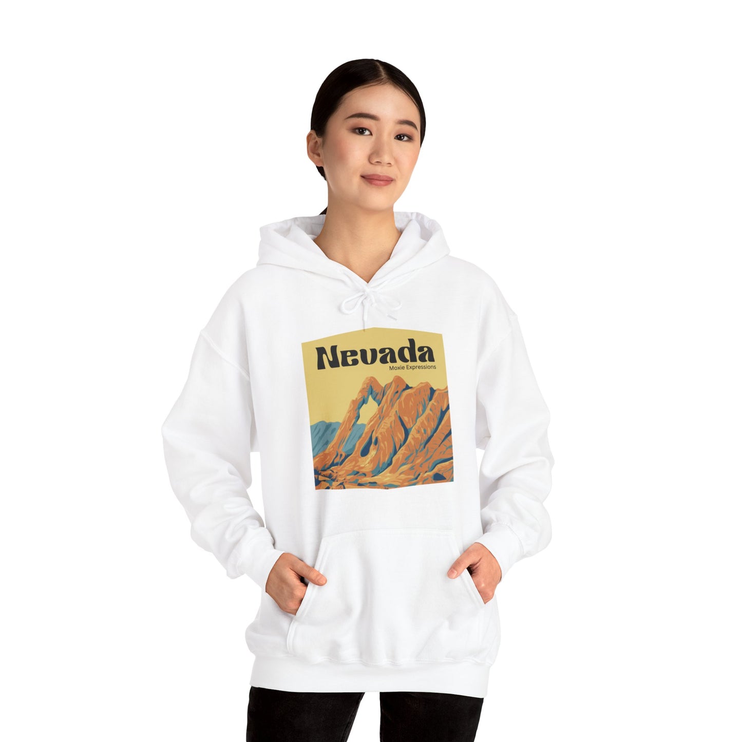 Nevada Wild Unisex Hooded Sweatshirt