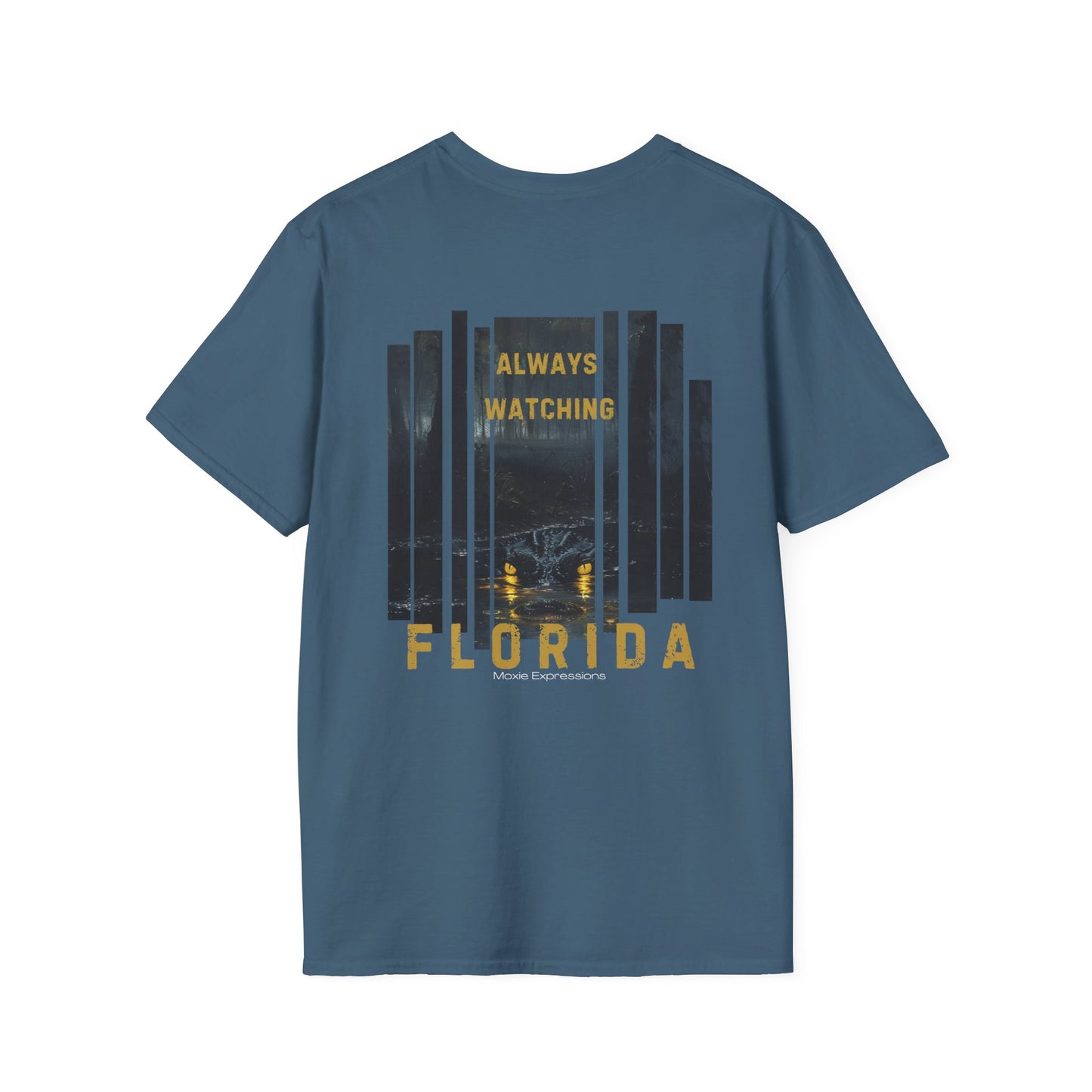 Florida Always Watching Unisex Softstyle Crewneck T-Shirt