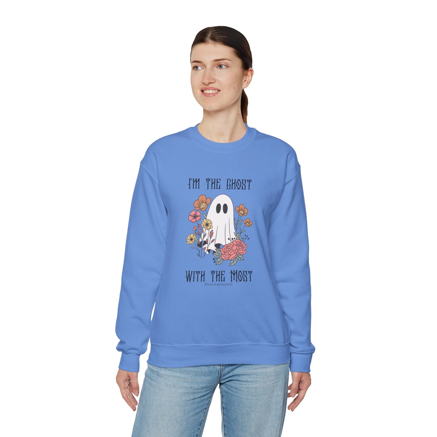 Ghost with the Most Unisex Crewneck Sweatshirt