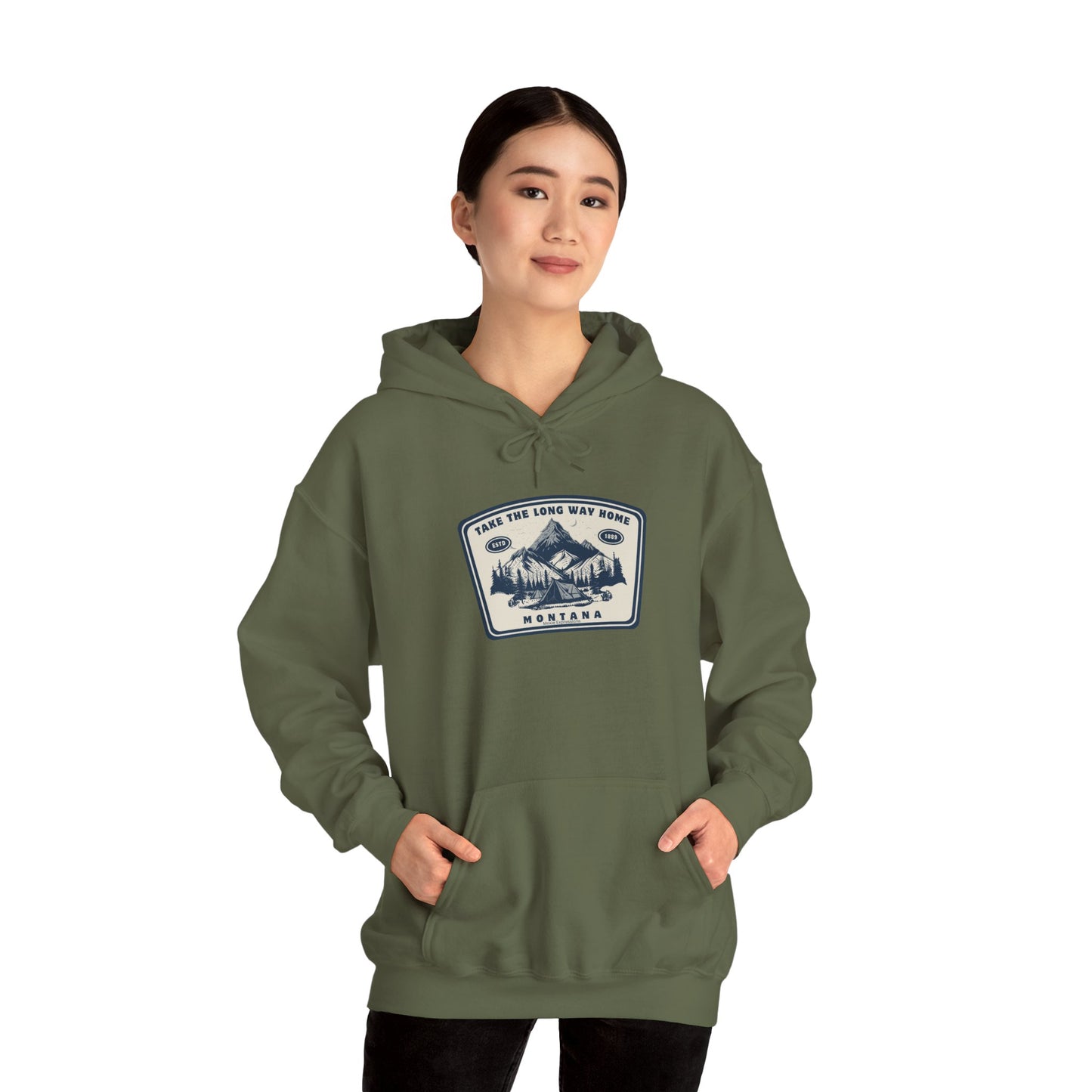 Montana Wanderer Unisex Crewneck Sweatshirt