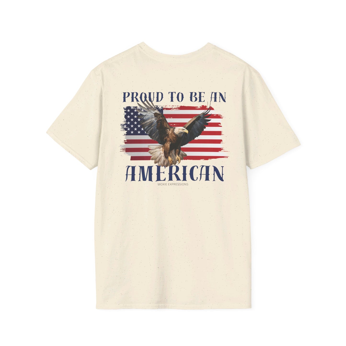 Proud Patriot Unisex Softstyle Crewneck T-Shirt