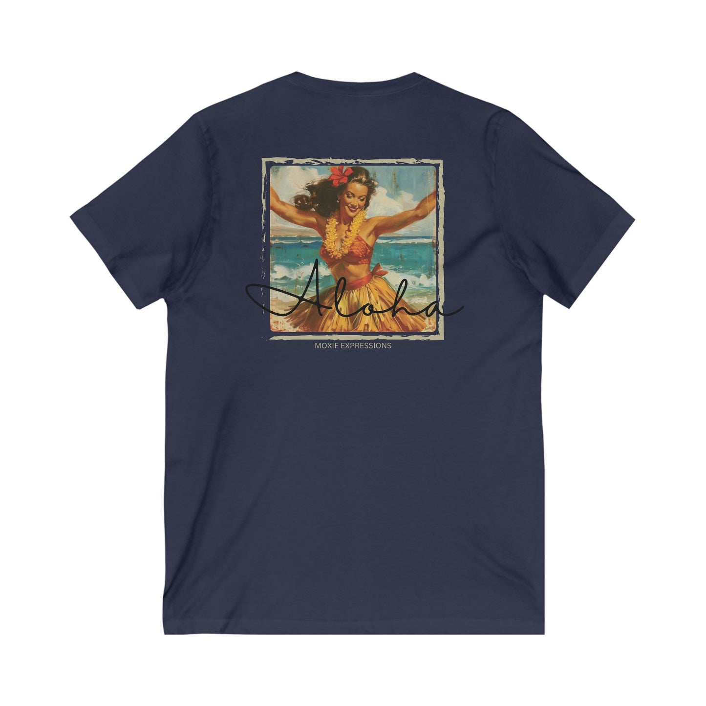 Paradise Winds Unisex Jersey Short Sleeve V-Neck Tee