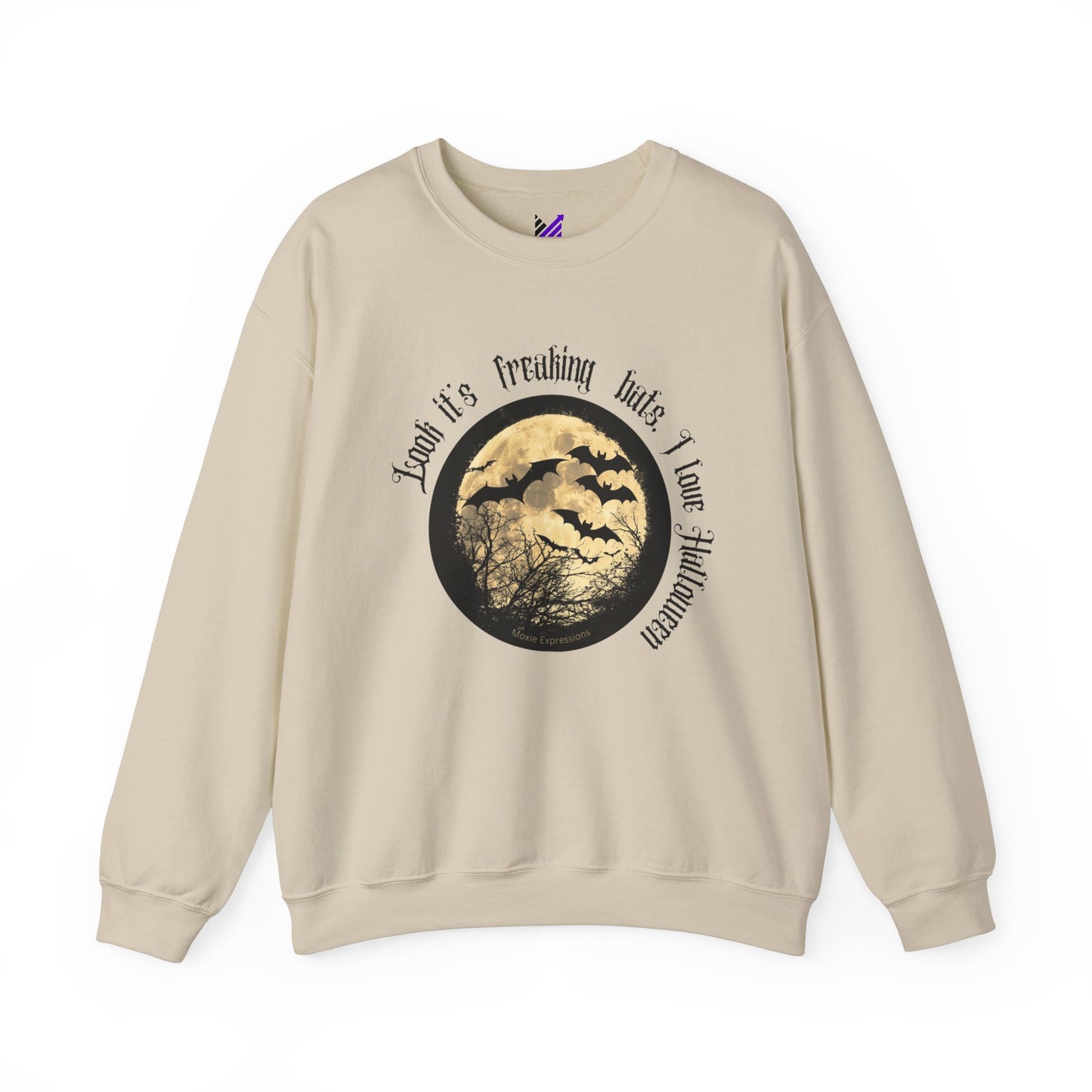Twilight Bats Unisex Softstyle Crewneck T-Shirt