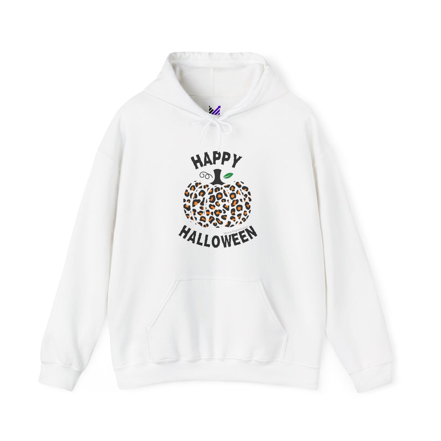 Cheetah Chic Pumpkin Patch Unisex Hooded Sweatshirt