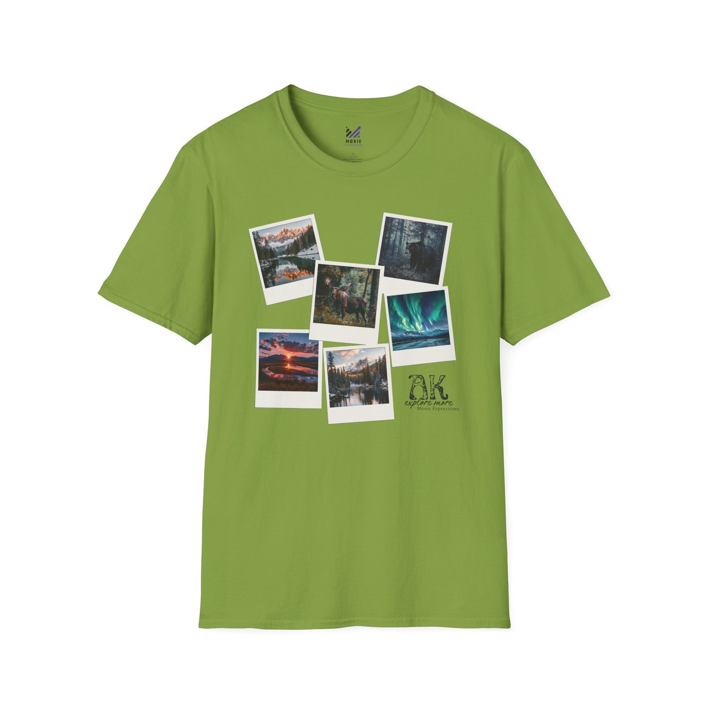 Alaska Explore More Unisex Softstyle Crewneck T-Shirt