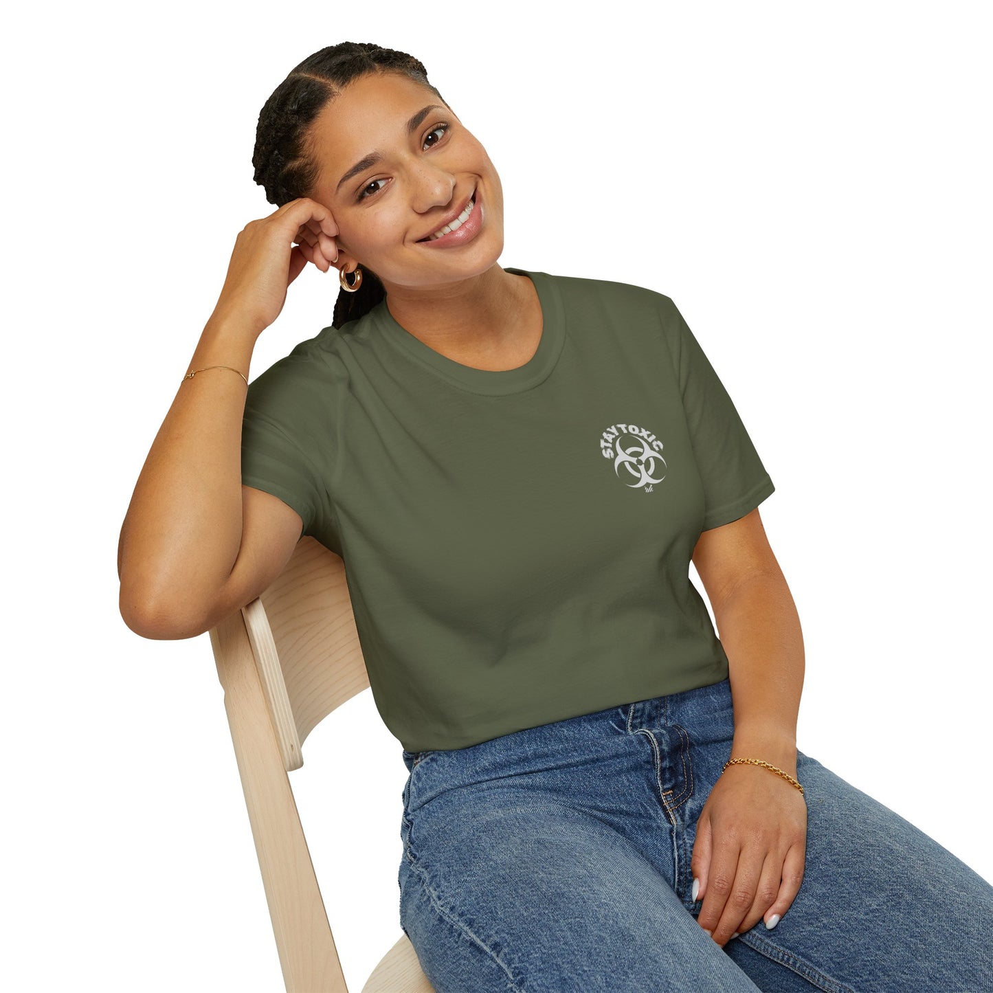 Stay Toxic Unisex Softstyle Crewneck T-Shirt