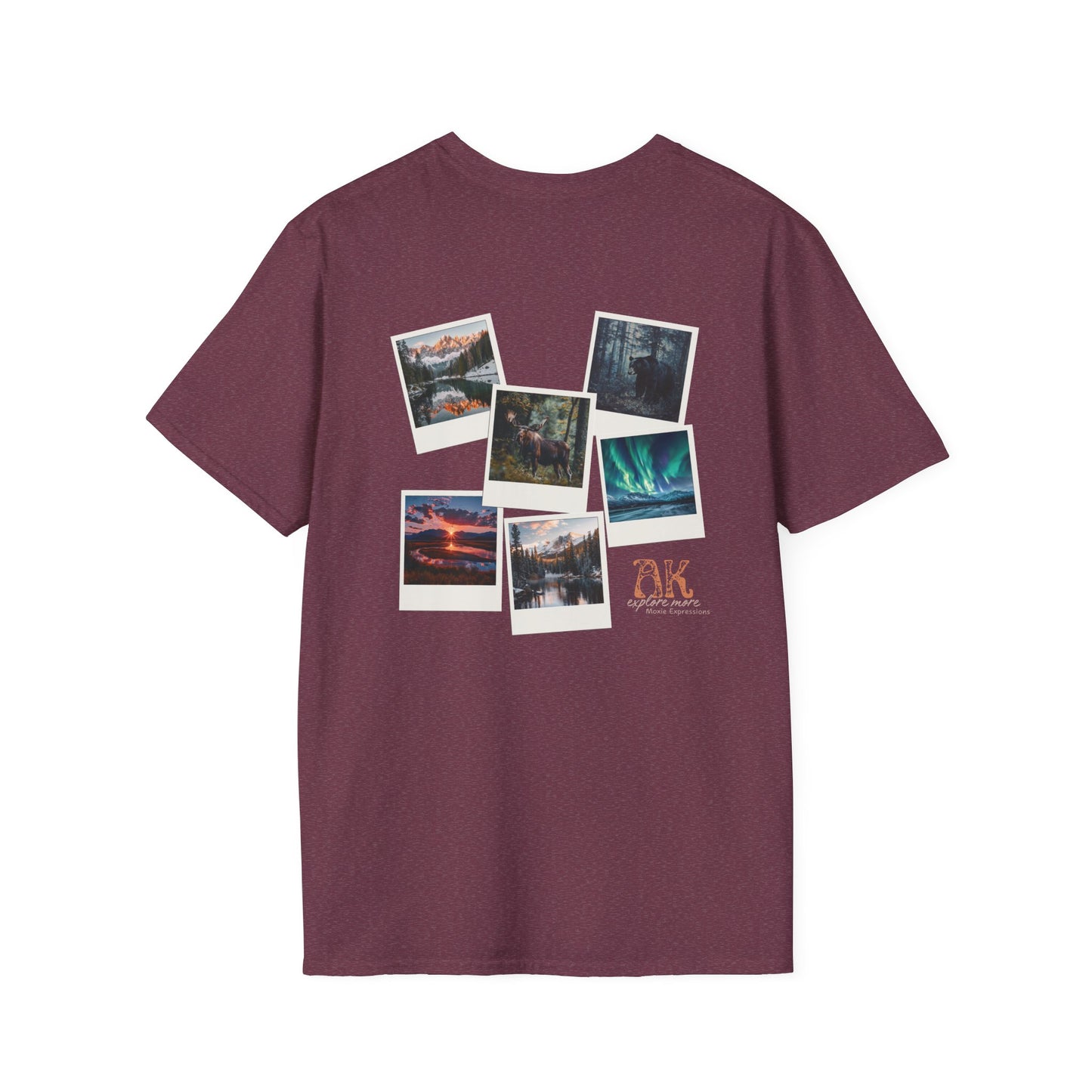 Alaska Adventure Unisex Softstyle Crewneck T-Shirt