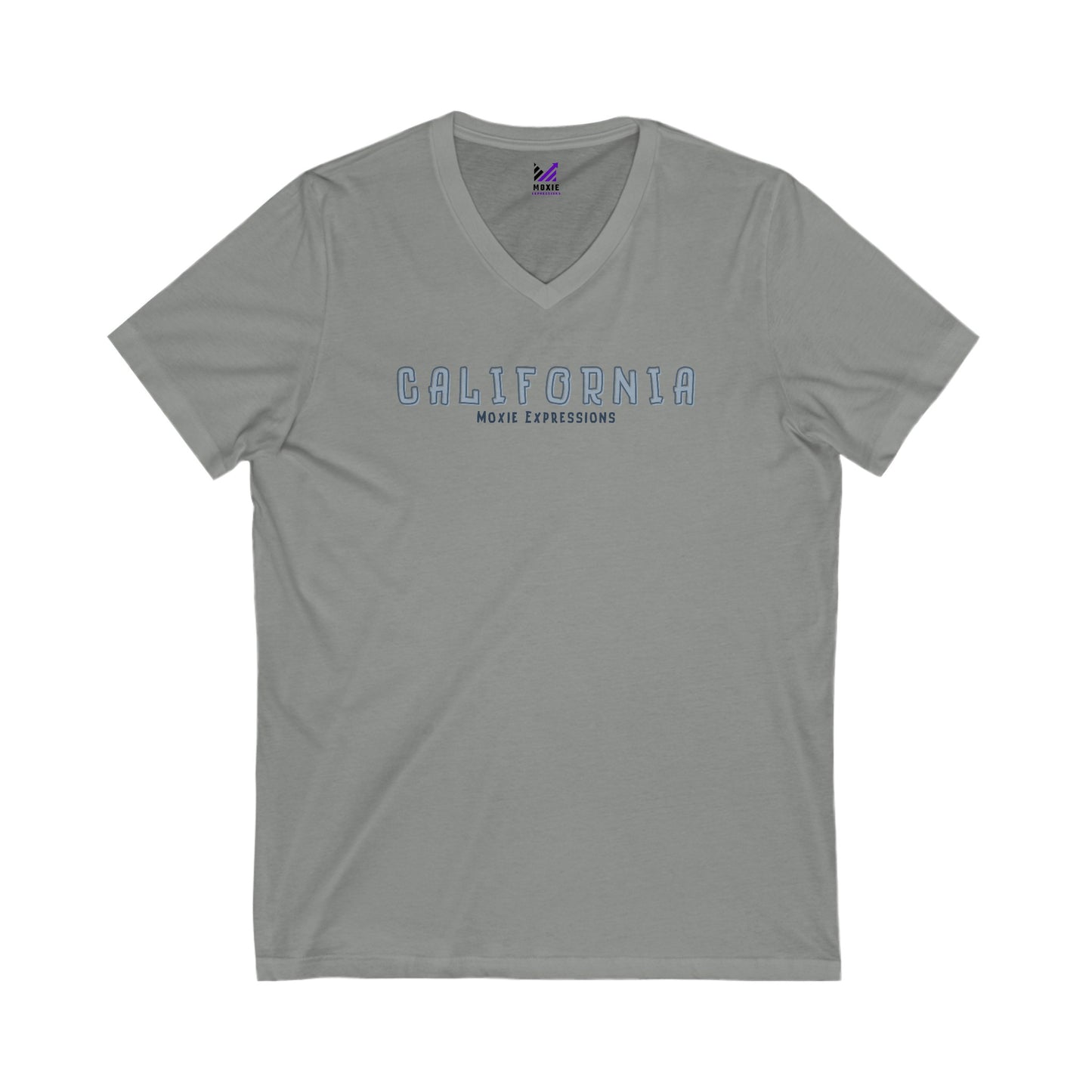 California Horizon Unisex Jersey Short Sleeve V-Neck Tee