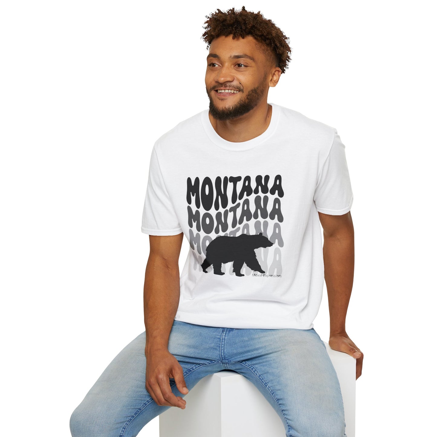 Wild Montana Unisex Softstyle Crewneck T-Shirt