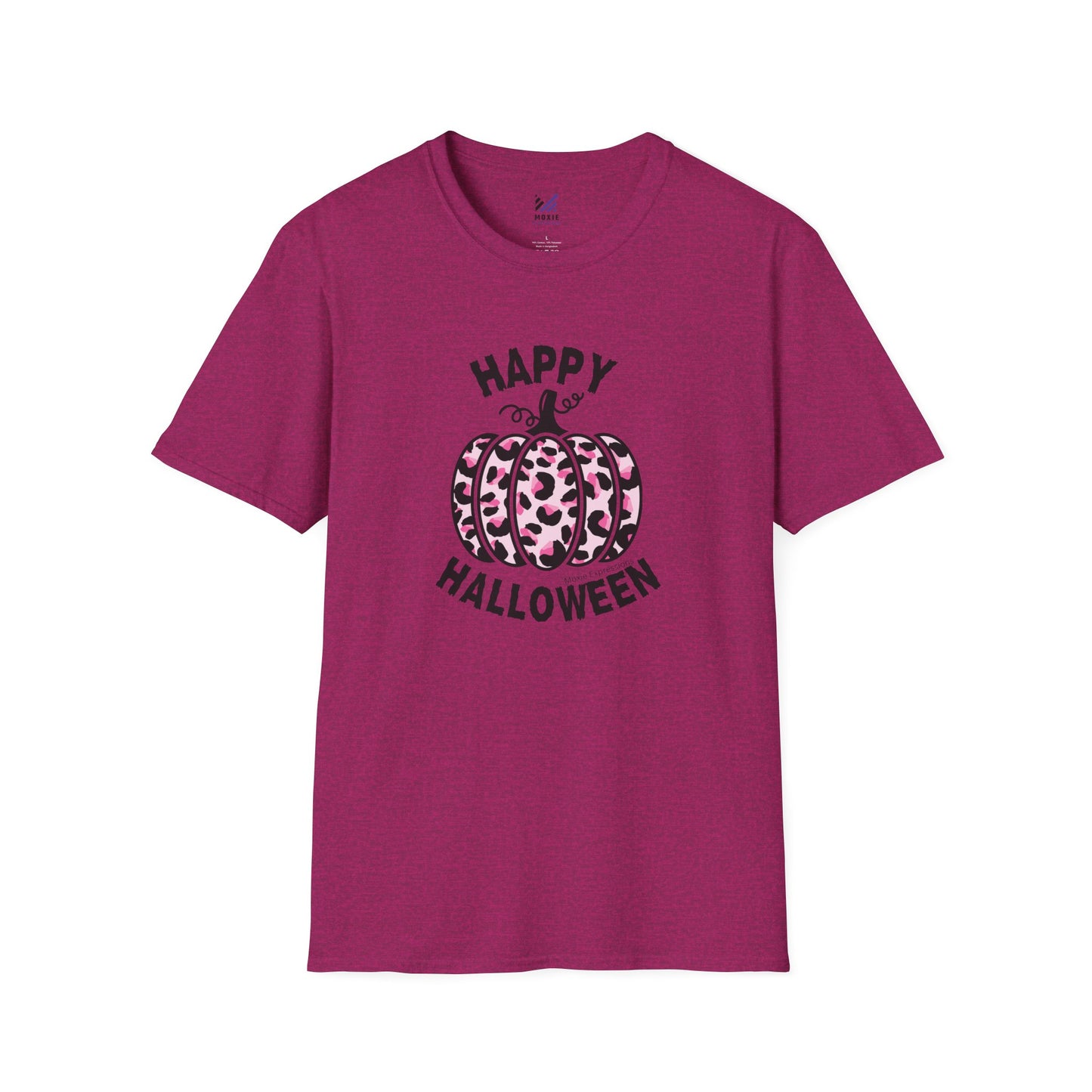 Sassy Pink Pumpkin Patch Unisex Softstyle Crewneck T-Shirt