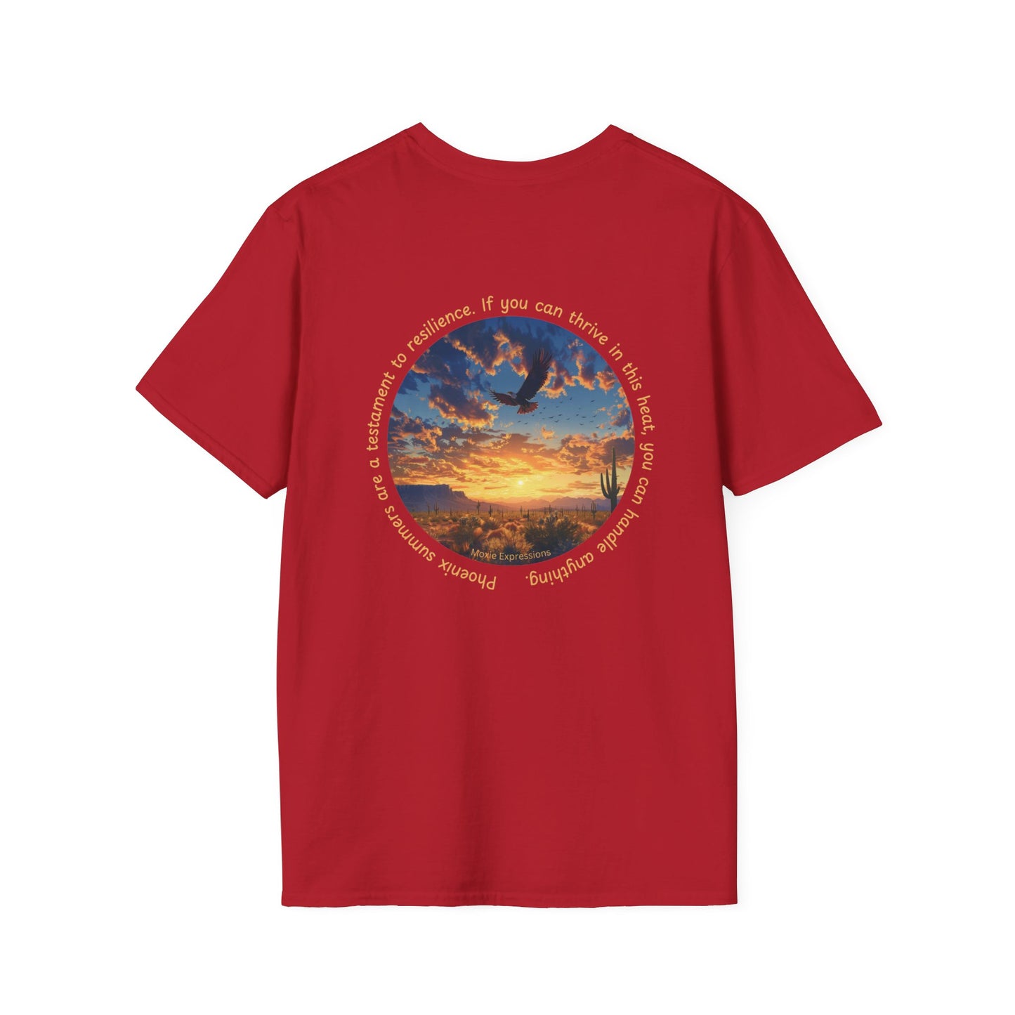Desert Resilience Unisex Softstyle Crewneck T-Shirt