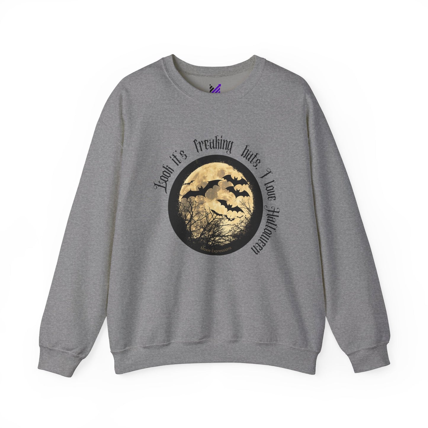 Twilight Bats Unisex Softstyle Crewneck T-Shirt