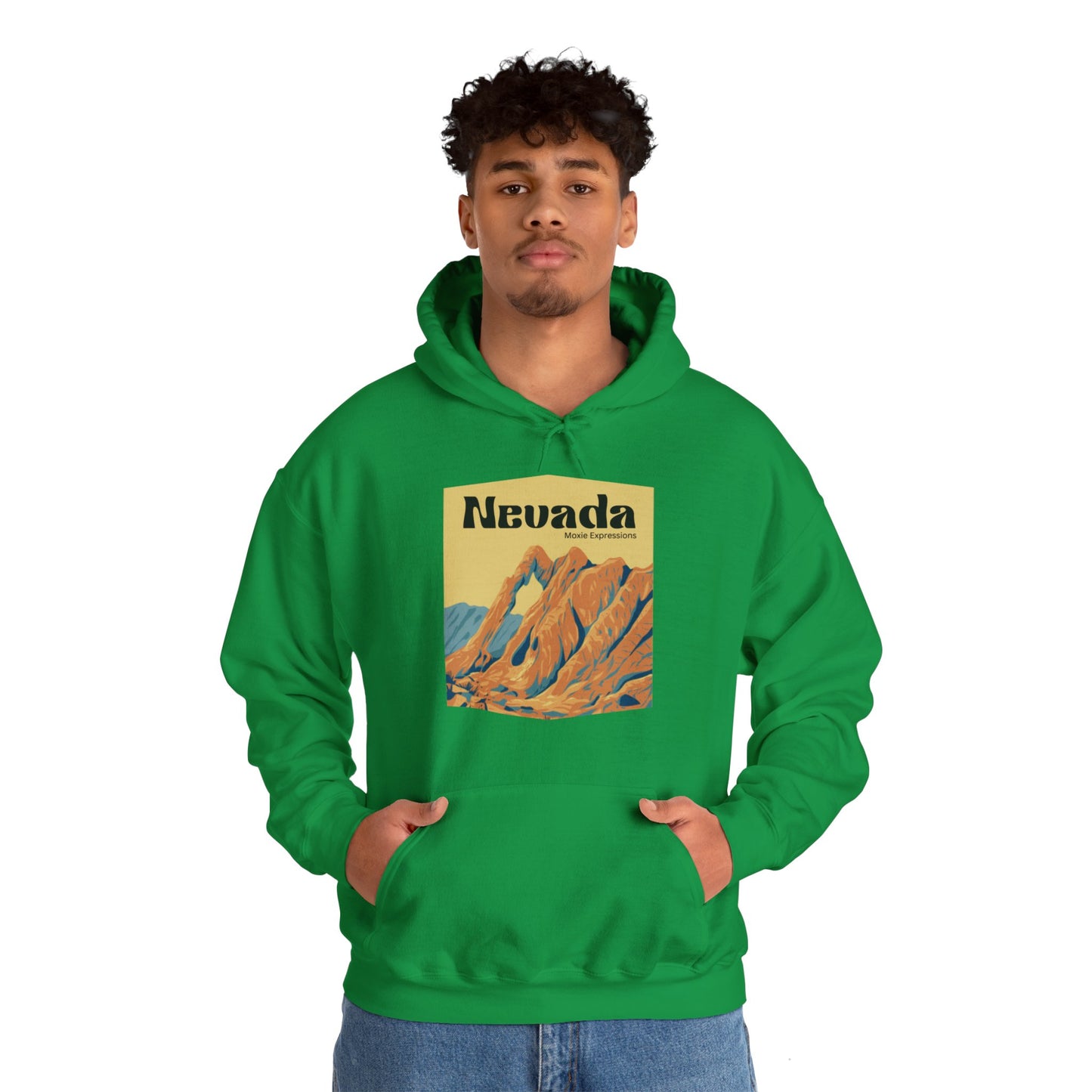 Nevada Wild Unisex Hooded Sweatshirt