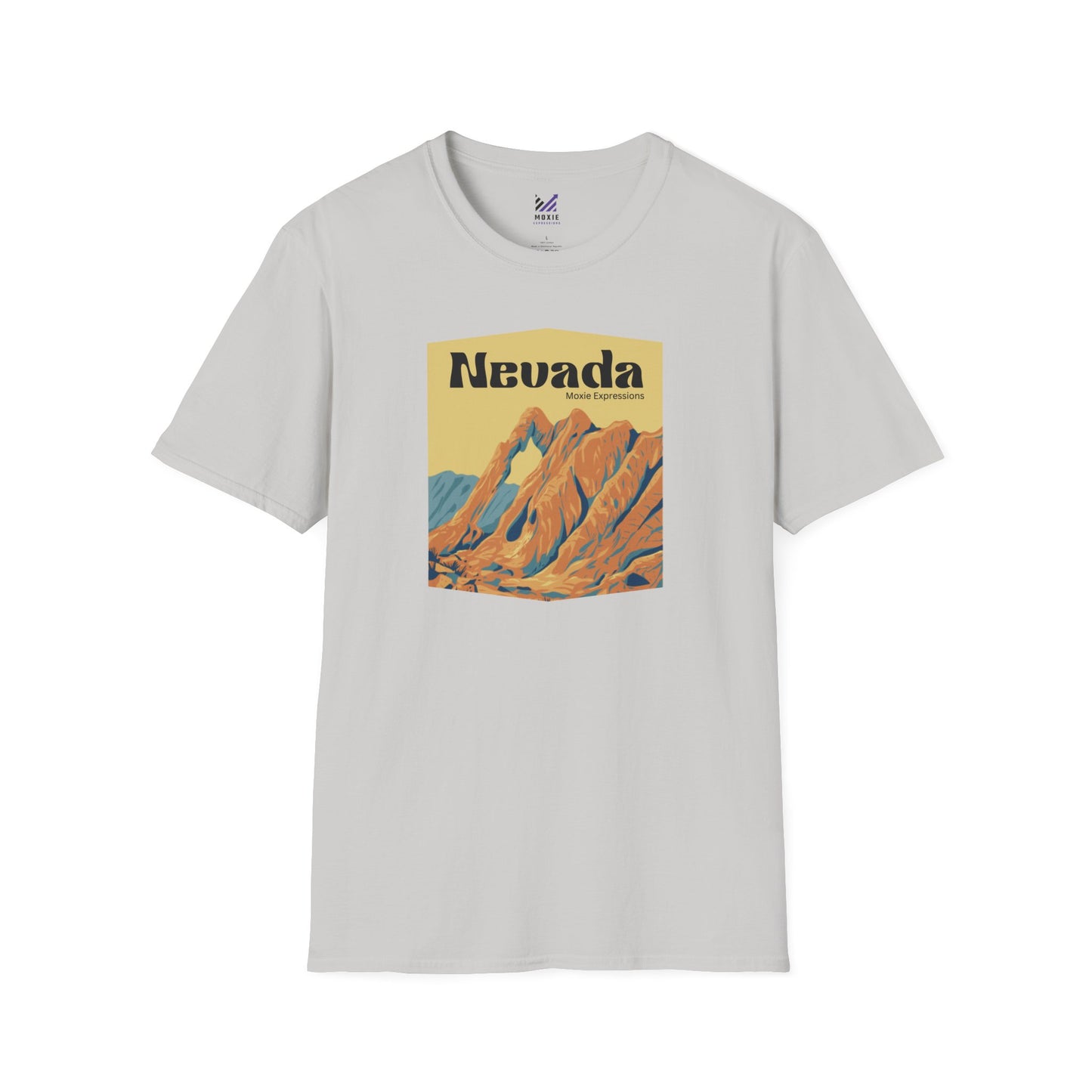 Nevada Wild Unisex Softstyle Crewneck T-Shirt