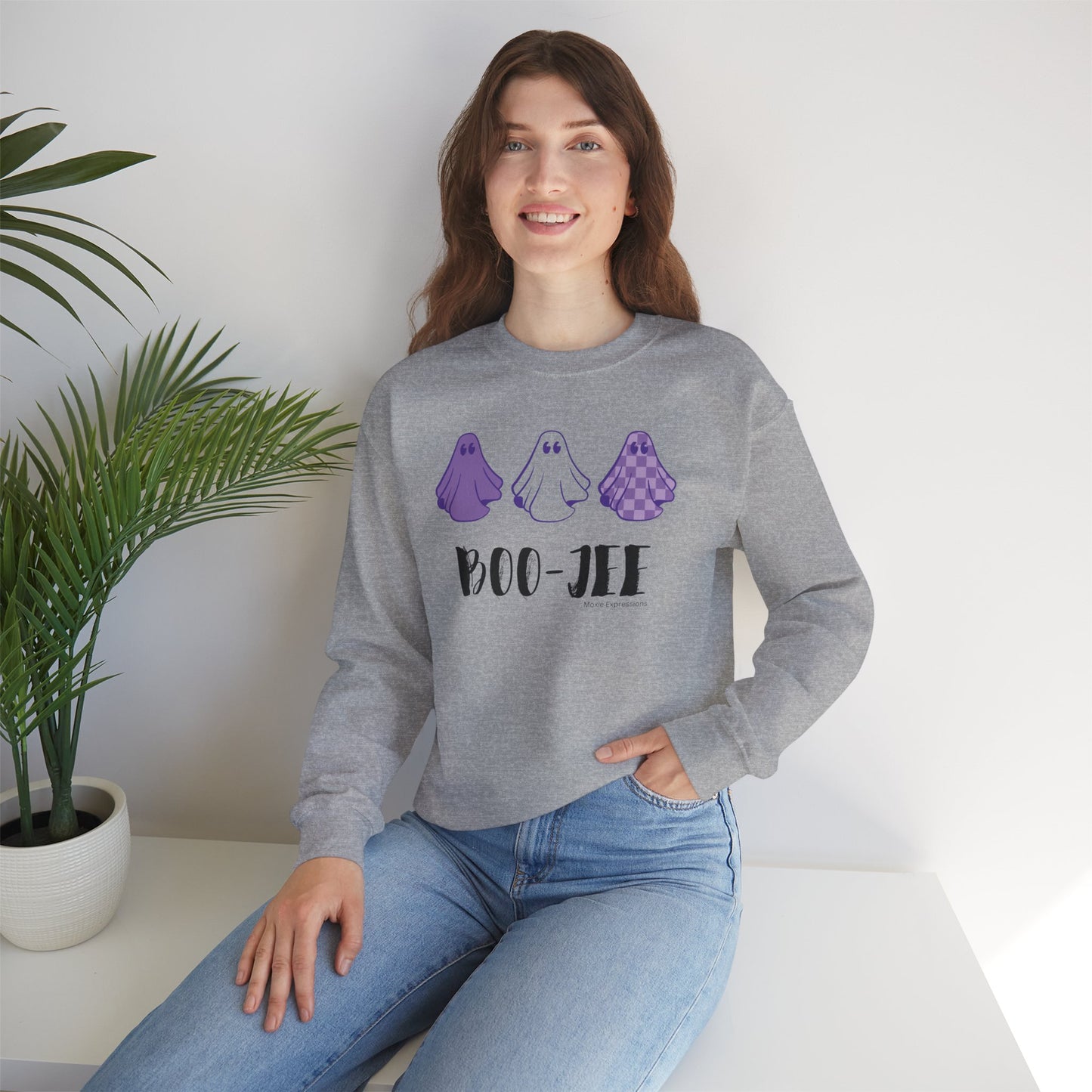 Ghost Glam Unisex Crewneck Sweatshirt