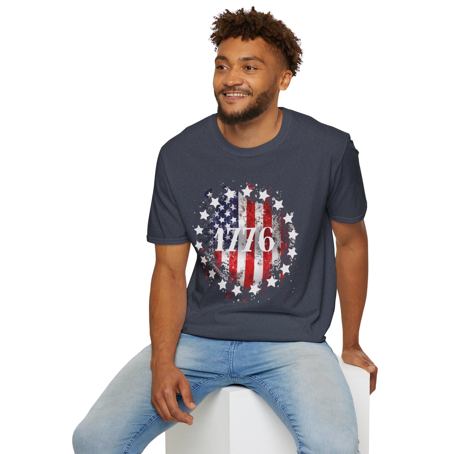 1776 Unisex Softstyle Crewneck T-Shirt
