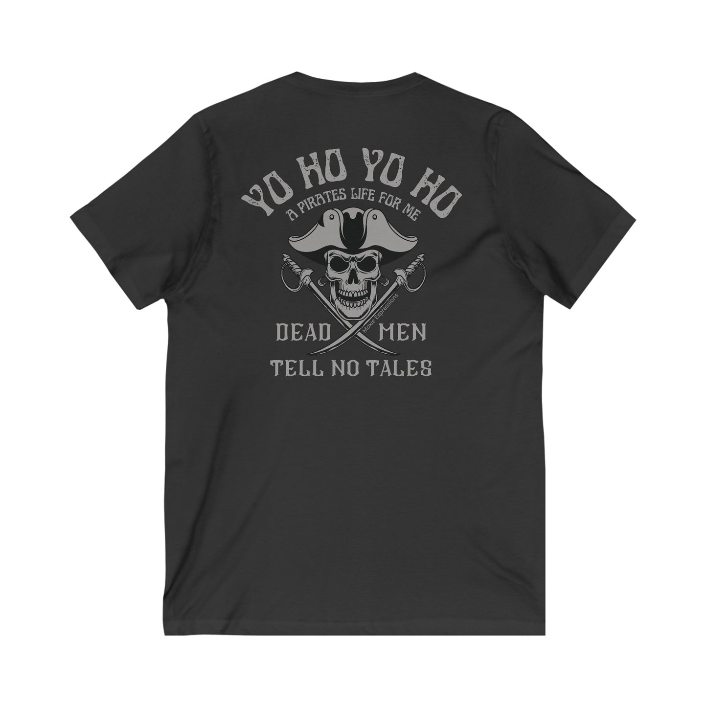 High Seas Outlaw Unisex Jersey Short Sleeve V-Neck Tee
